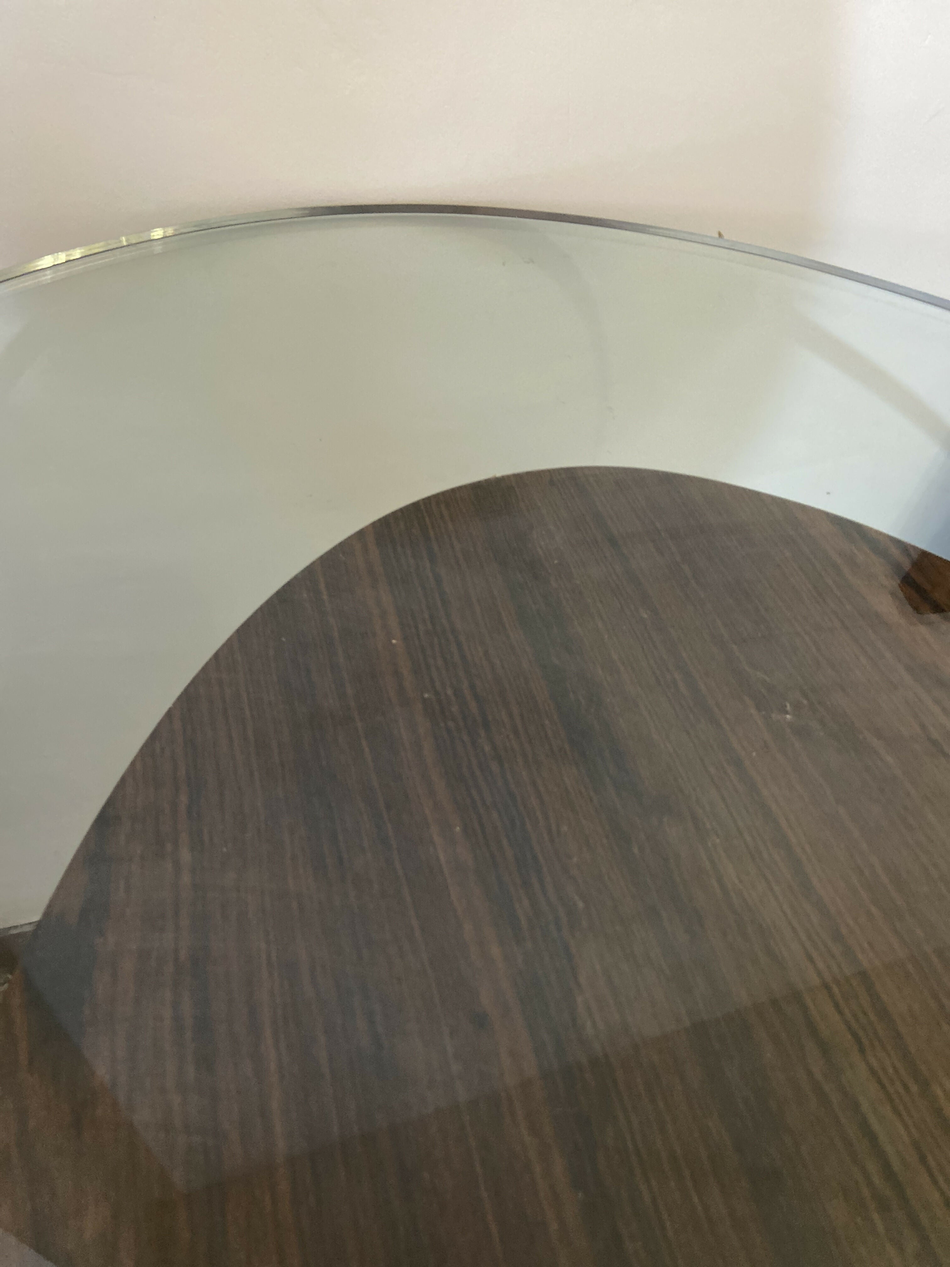 Mesa de Jantar Jader Almeida tampo de vidro