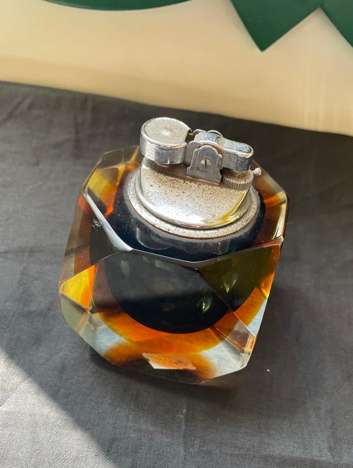 Isqueiro de mesa Murano Sommerso 