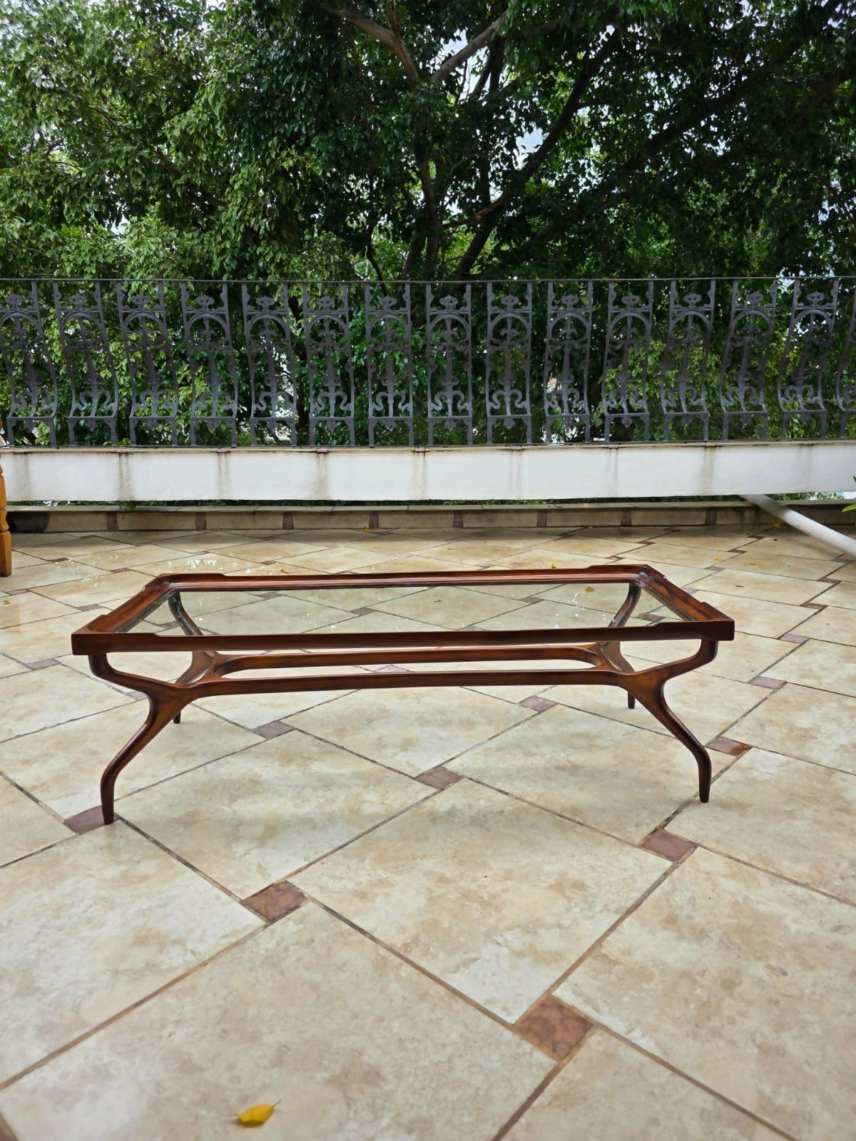 Mesa de centro Scapinelli em caviúna, década de 50/60.