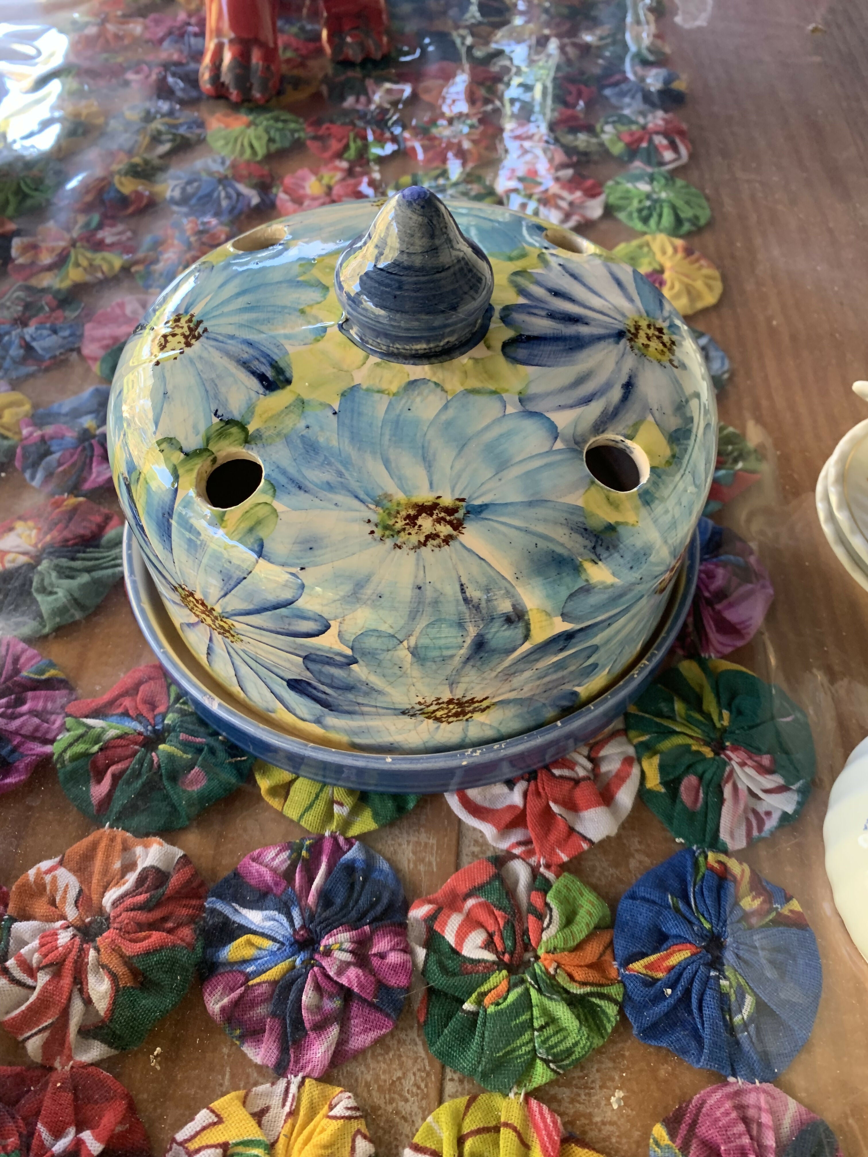 Queijeira Cerâmica Florida