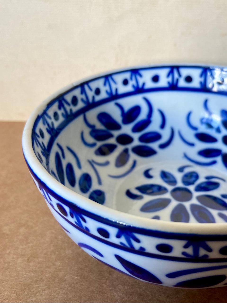 Bowl Monte Sião em azul cobalto (DMCPS_343A)