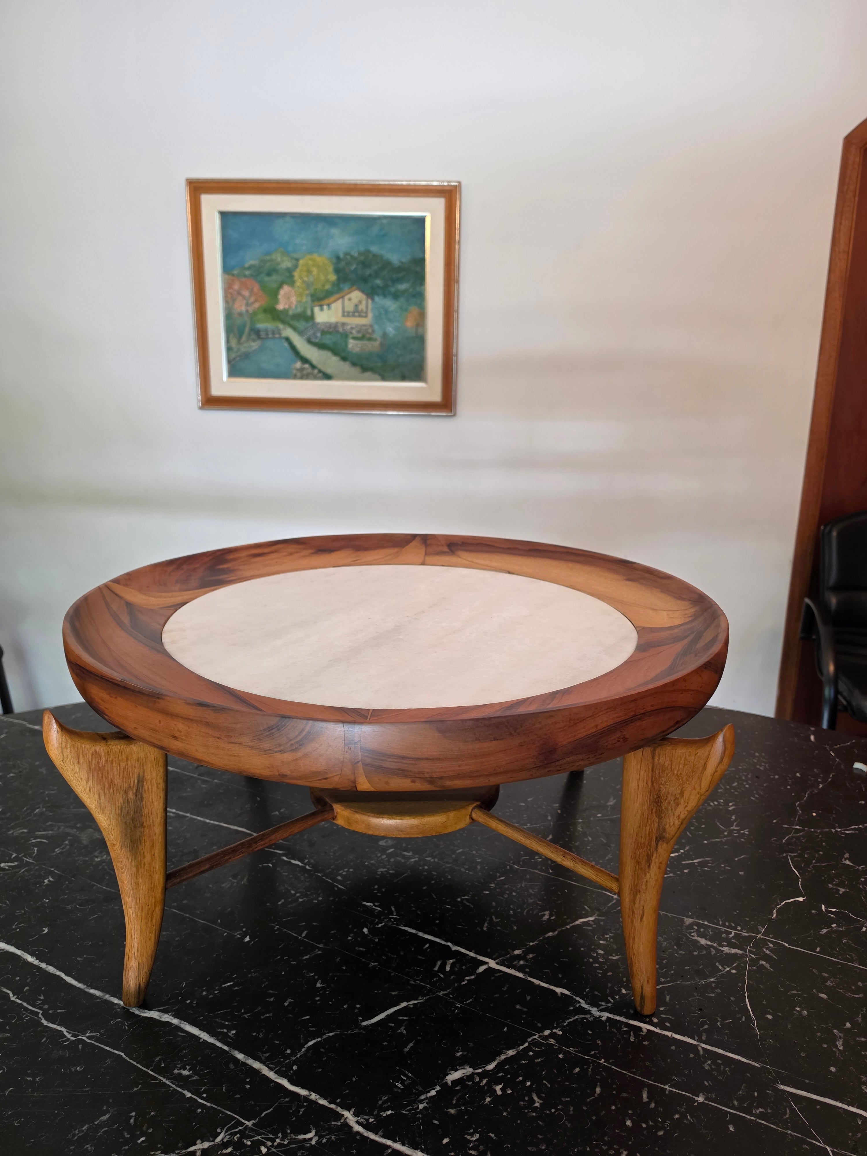 Mesa de centro Maracanã Giuseppe Scapinelli em Caviúna 1950