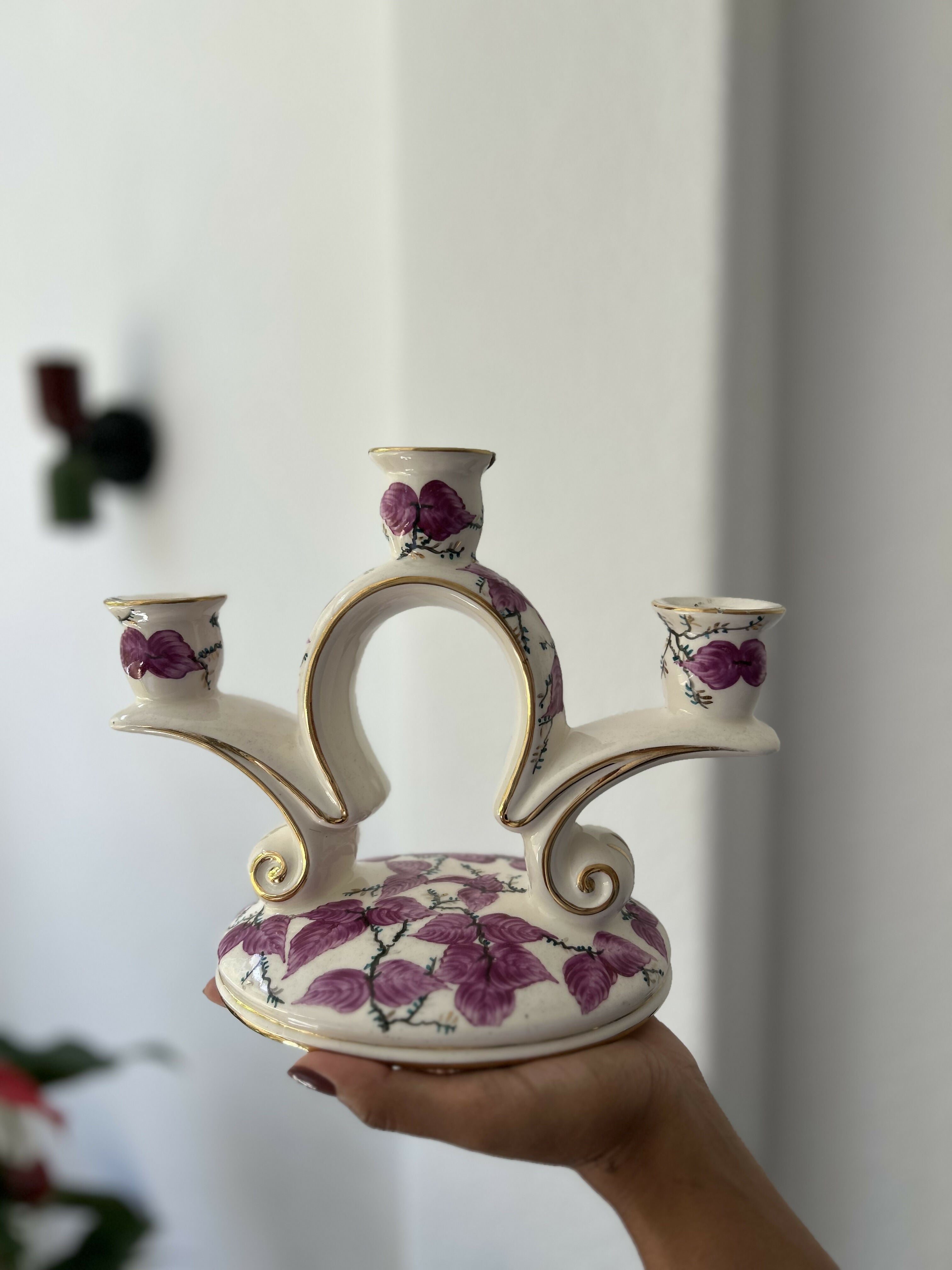 Castiçal triplo Weiss