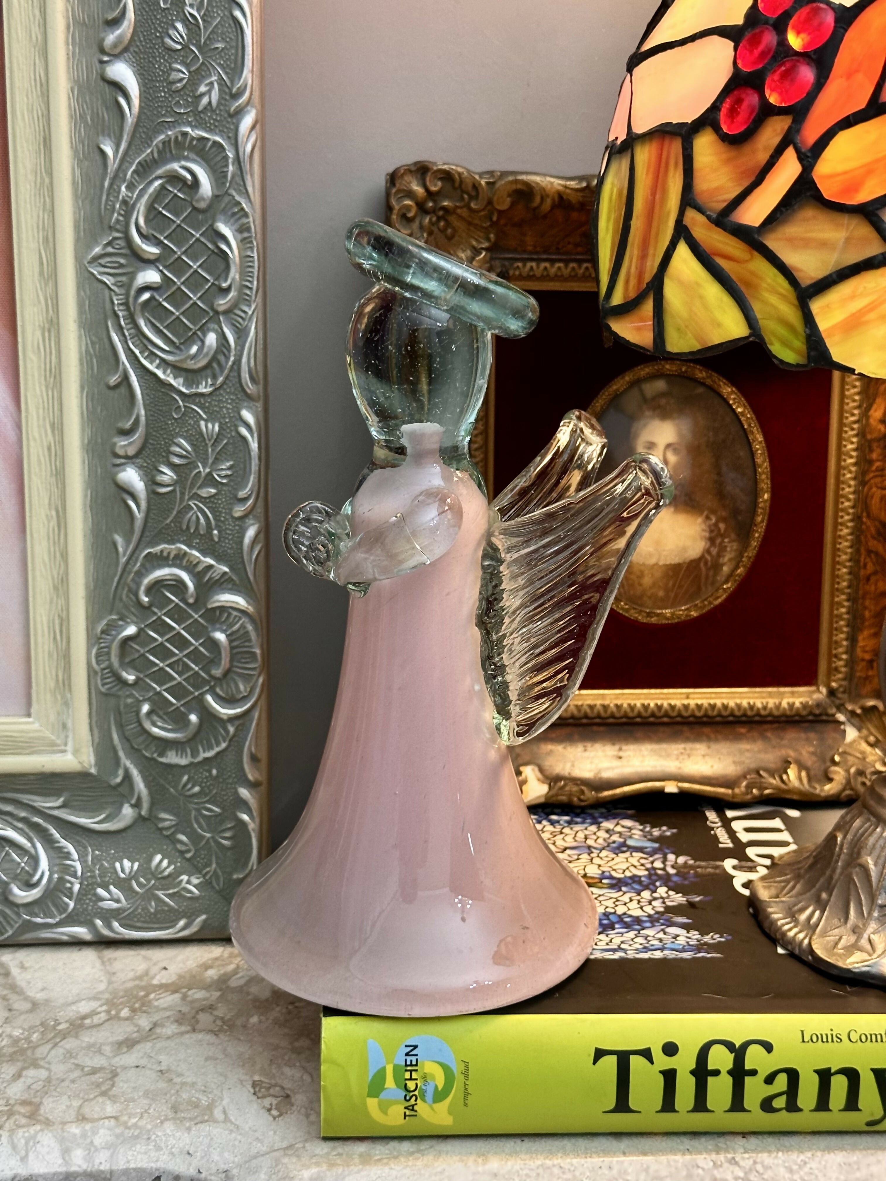 Maravilhosa e espetacular escultura em Murano - Anjo Gabriel