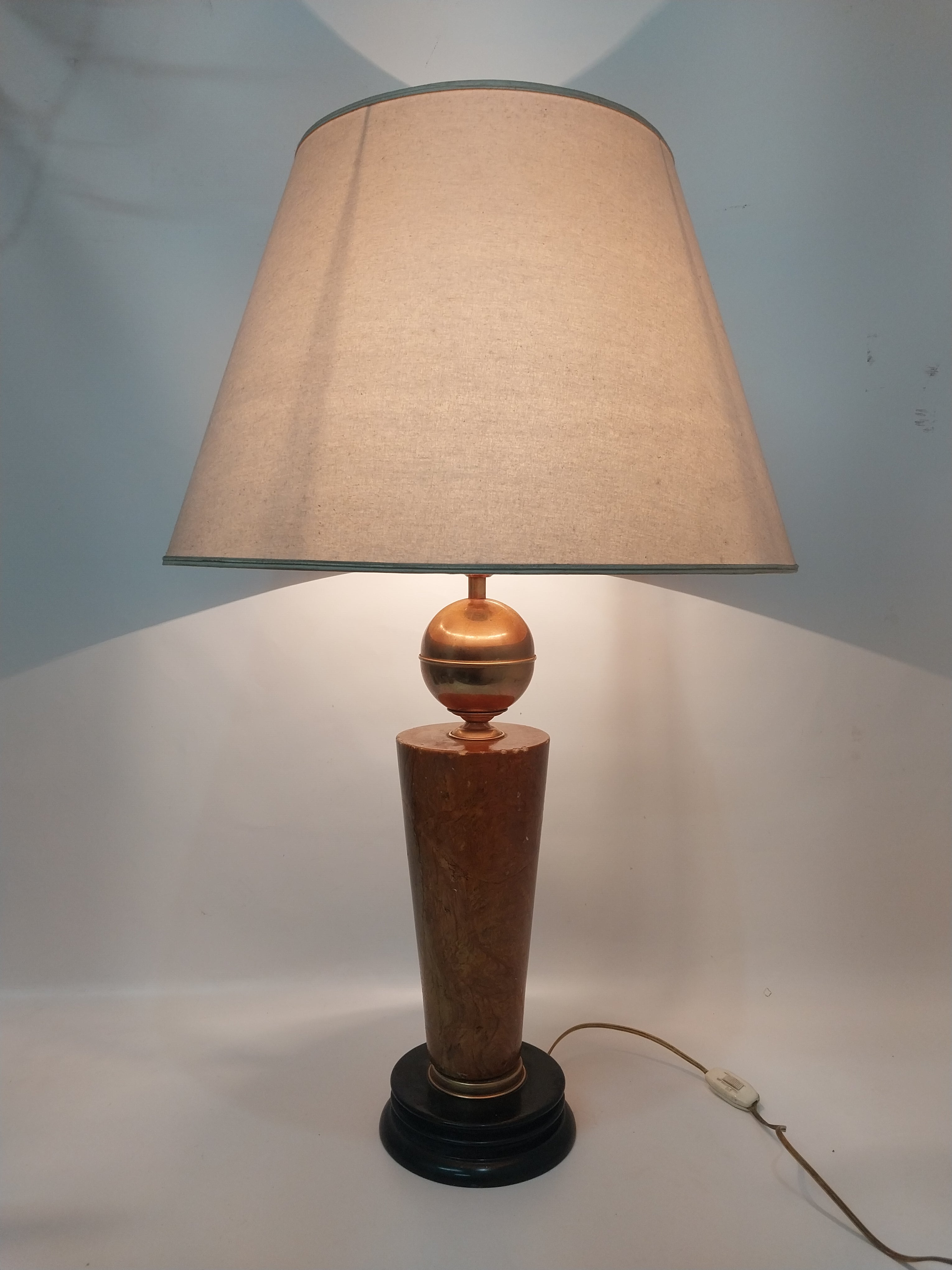 Abajur Antigo de Sala Estilo Art Deco