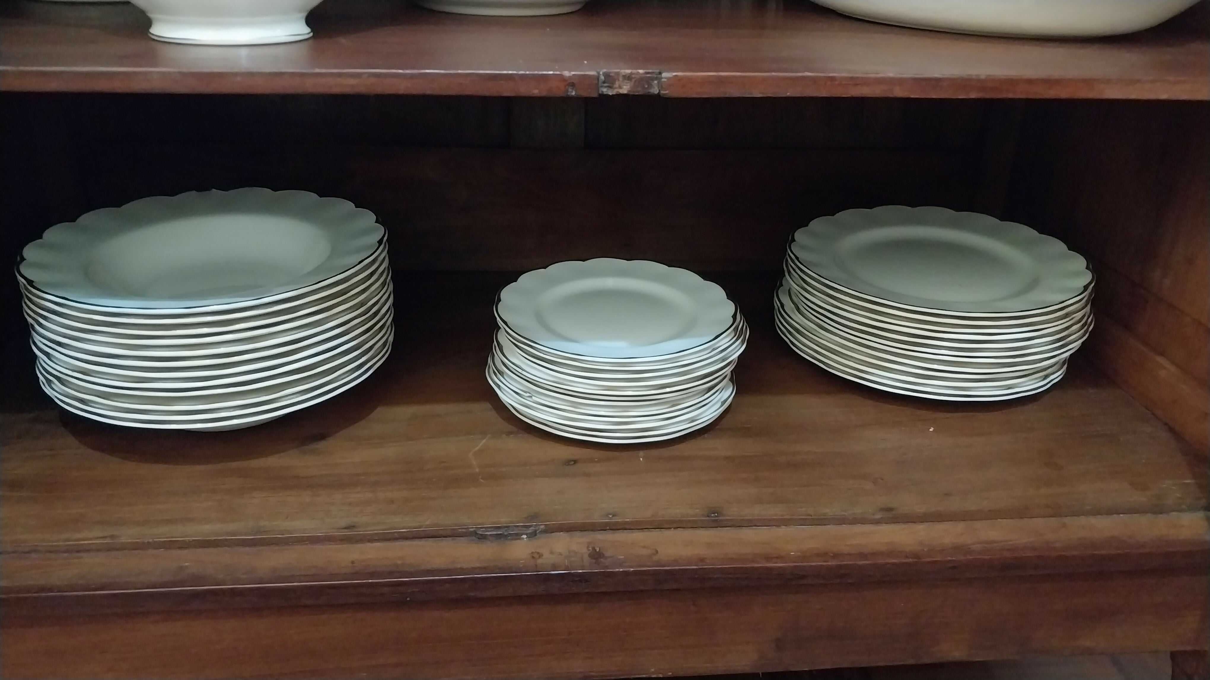 APARELHO DE JANTAR em porcelana - década de 50