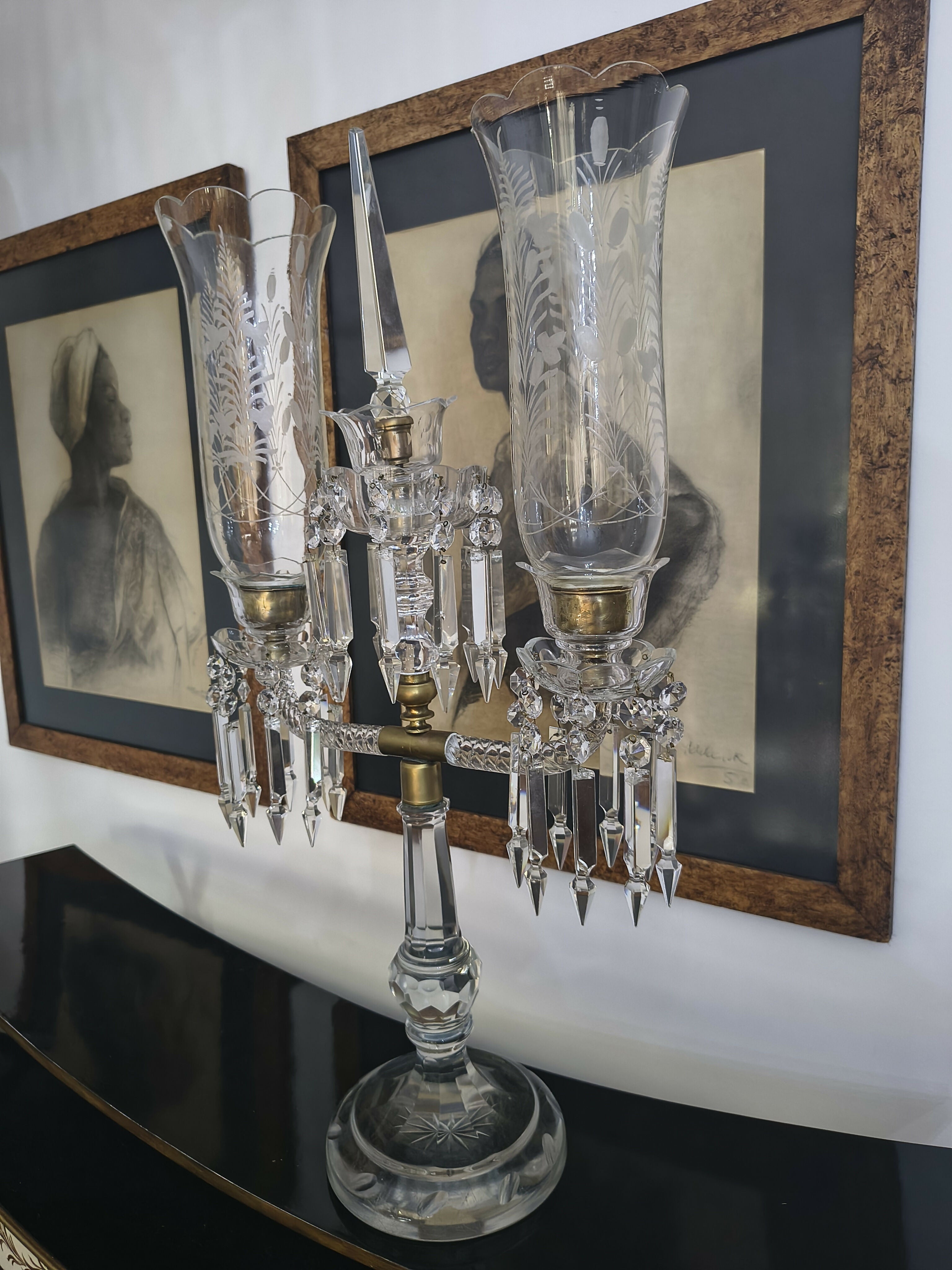 Castiçal Antigo Baccarat