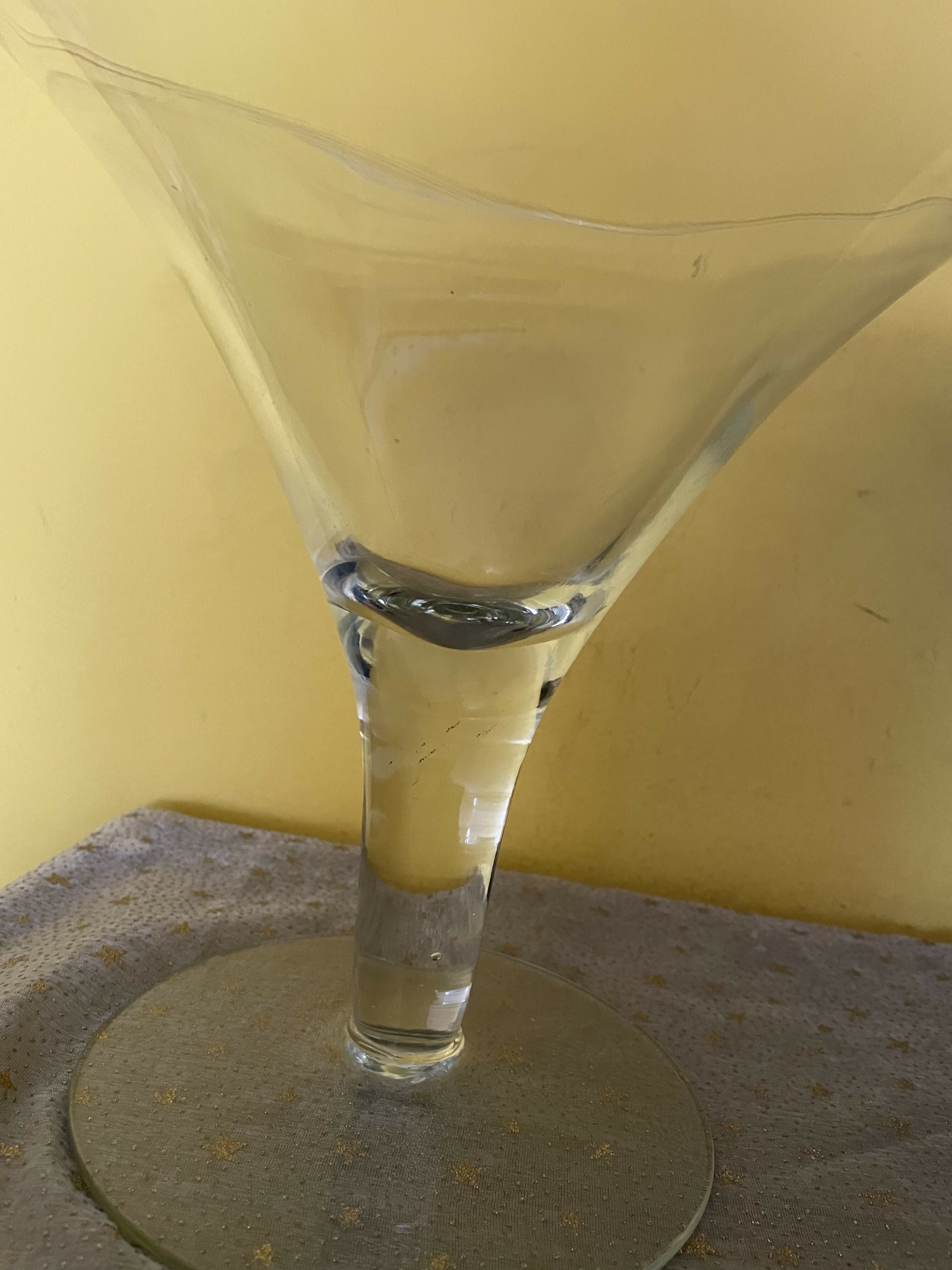 Par de fruteiras em vidro