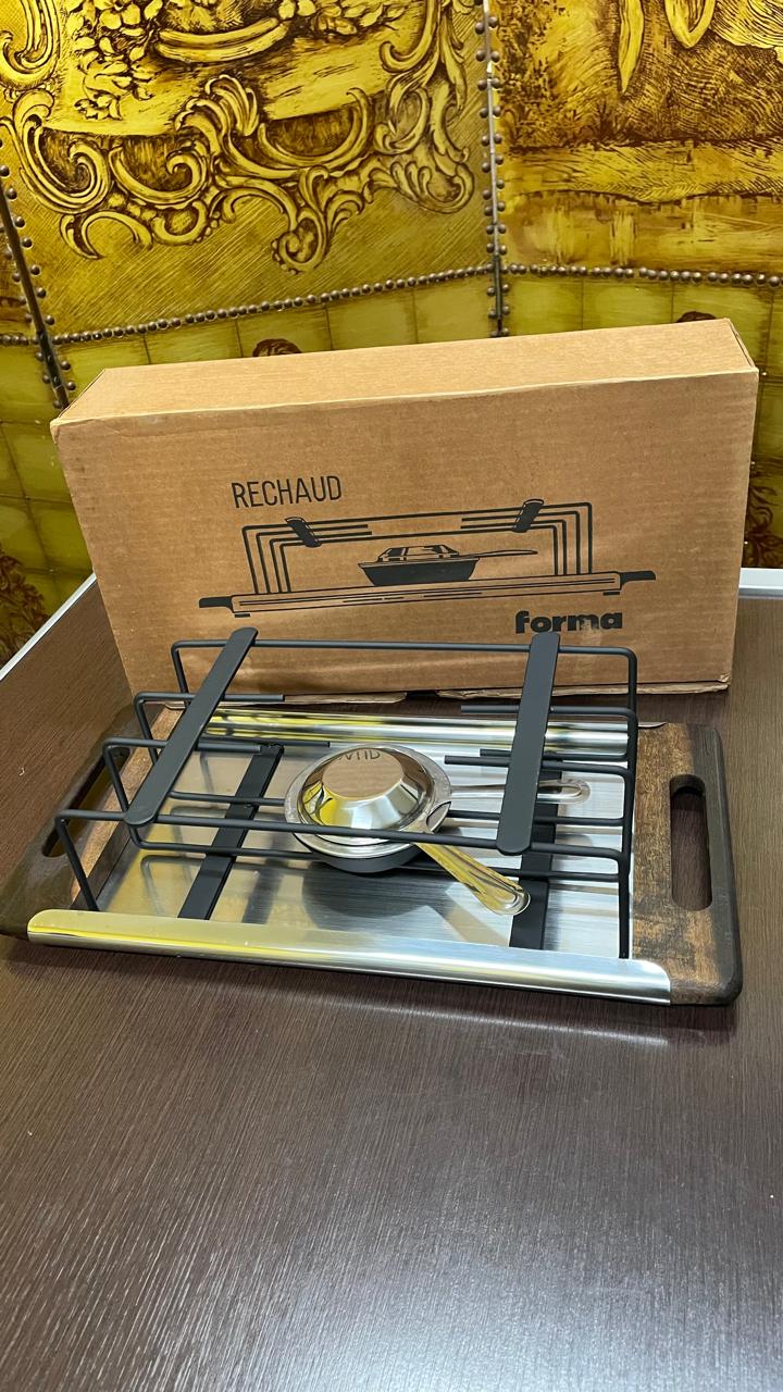 Rechaud retangular marca FORMA
