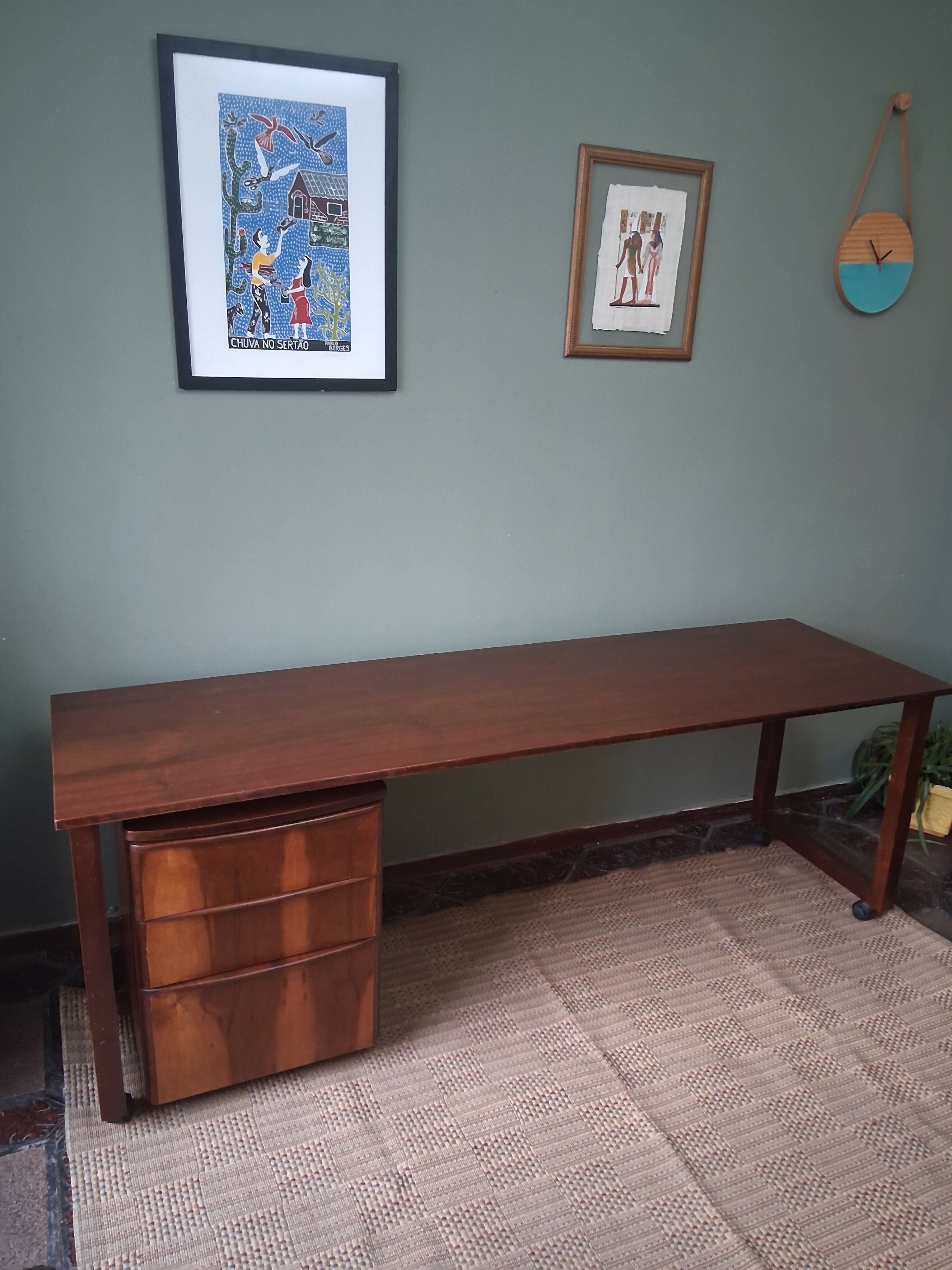 Escrivaninha Madeira Maciça