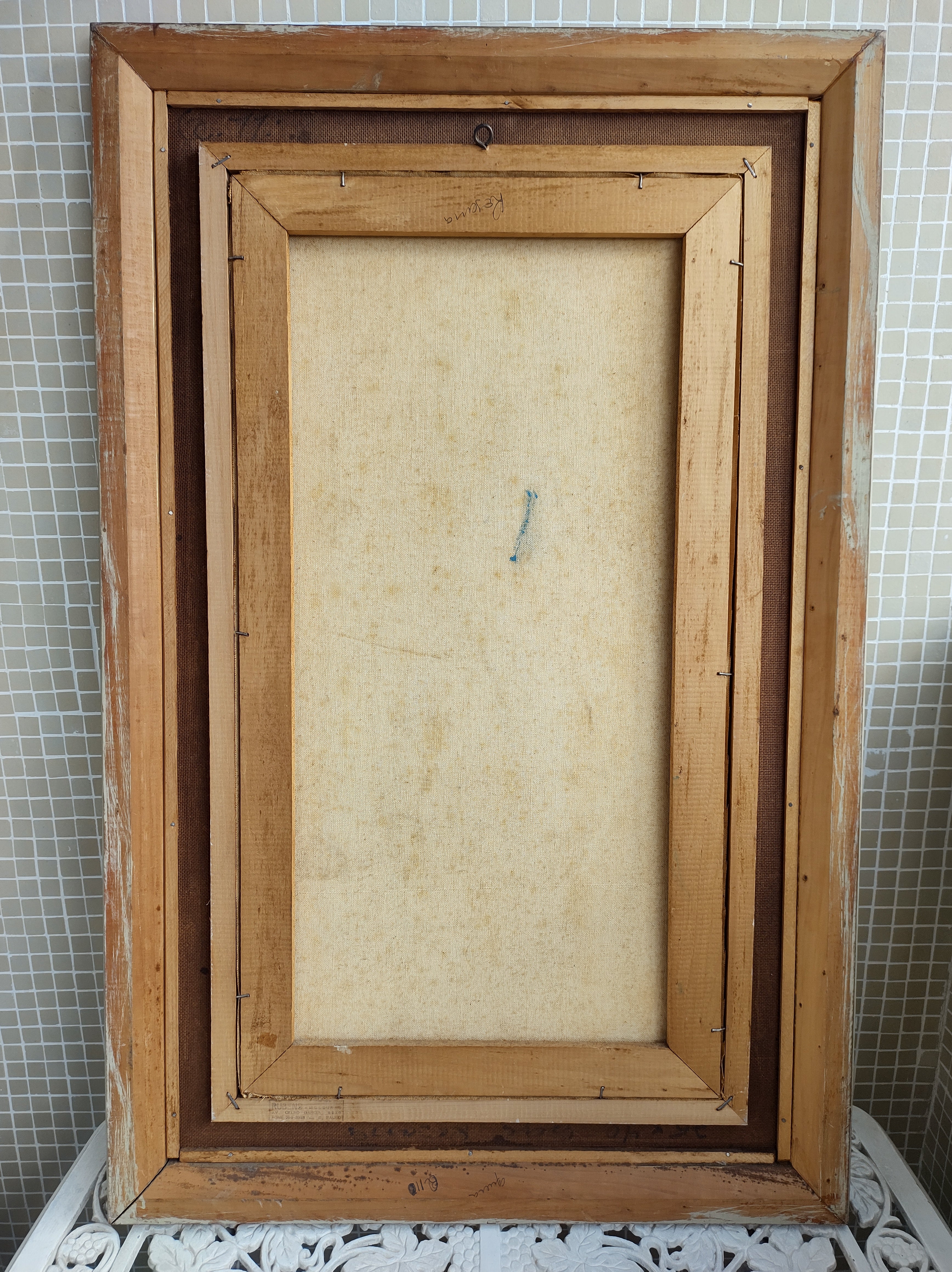 Quadro Flores Amarelas- Óleo s/ tela- Original 1979