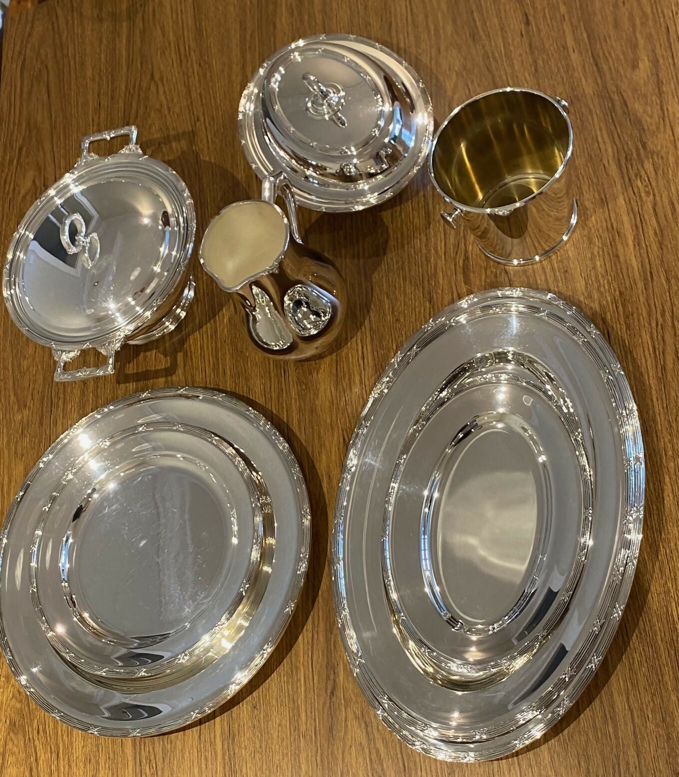 Baixela de Prata Fracalanza (9 peças)