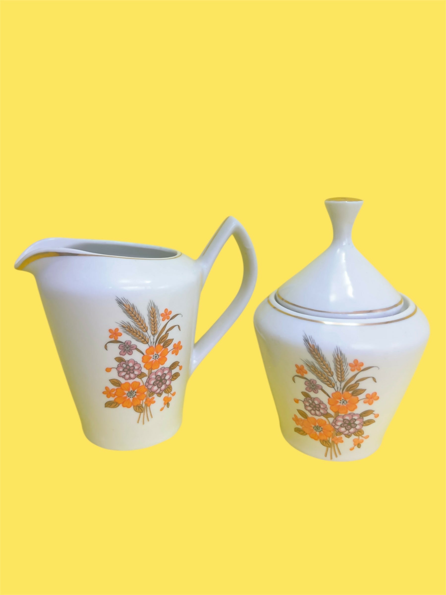 Jogo de chá e café Porcelana Pozzani na caixa!