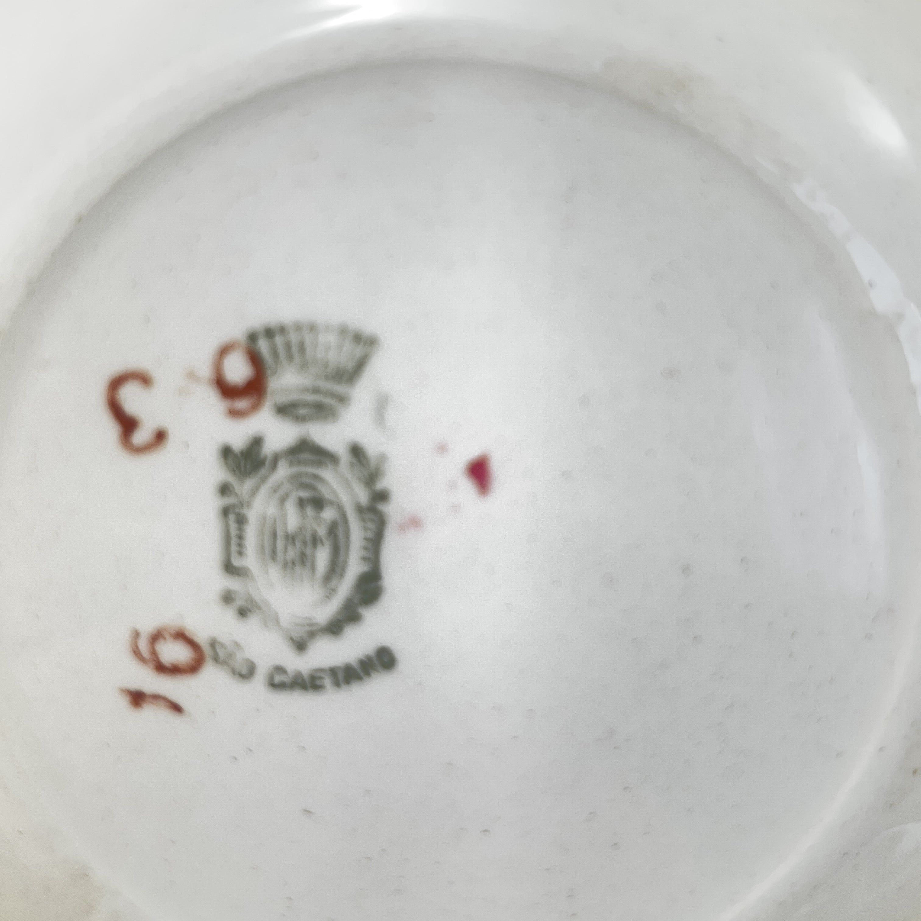 IRFM São Caetano  déc.1930 Jogo de xícaras de chá