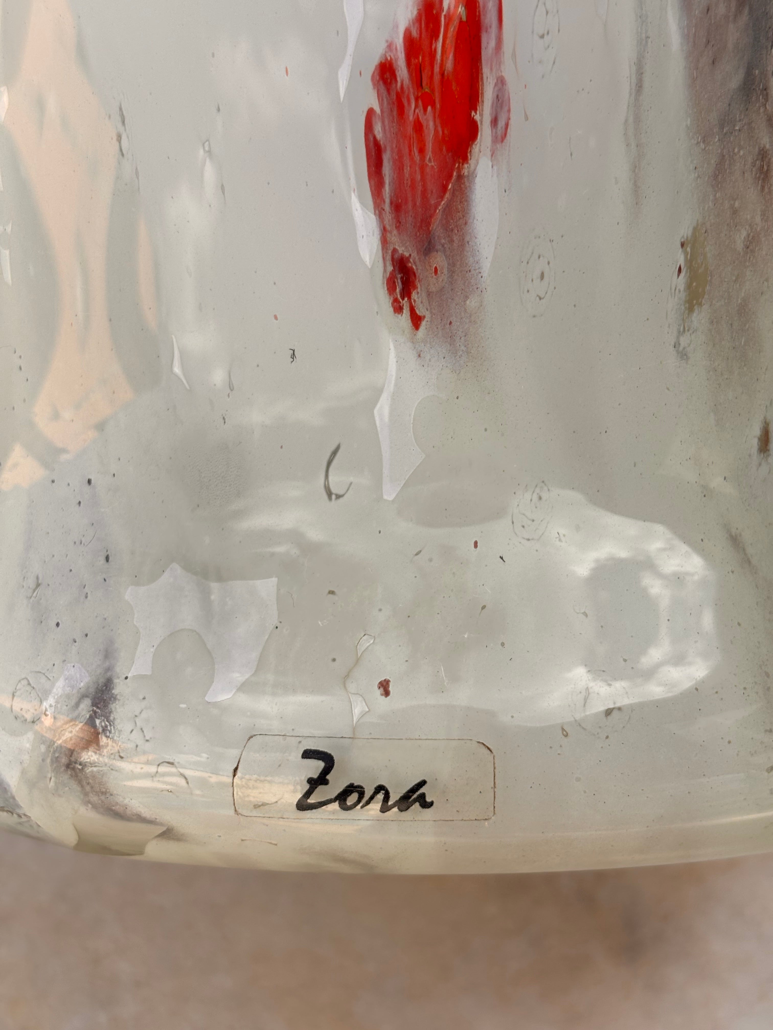 Vaso Murano Fazzoletto Original grande - Zora Da Venezia (30cm)