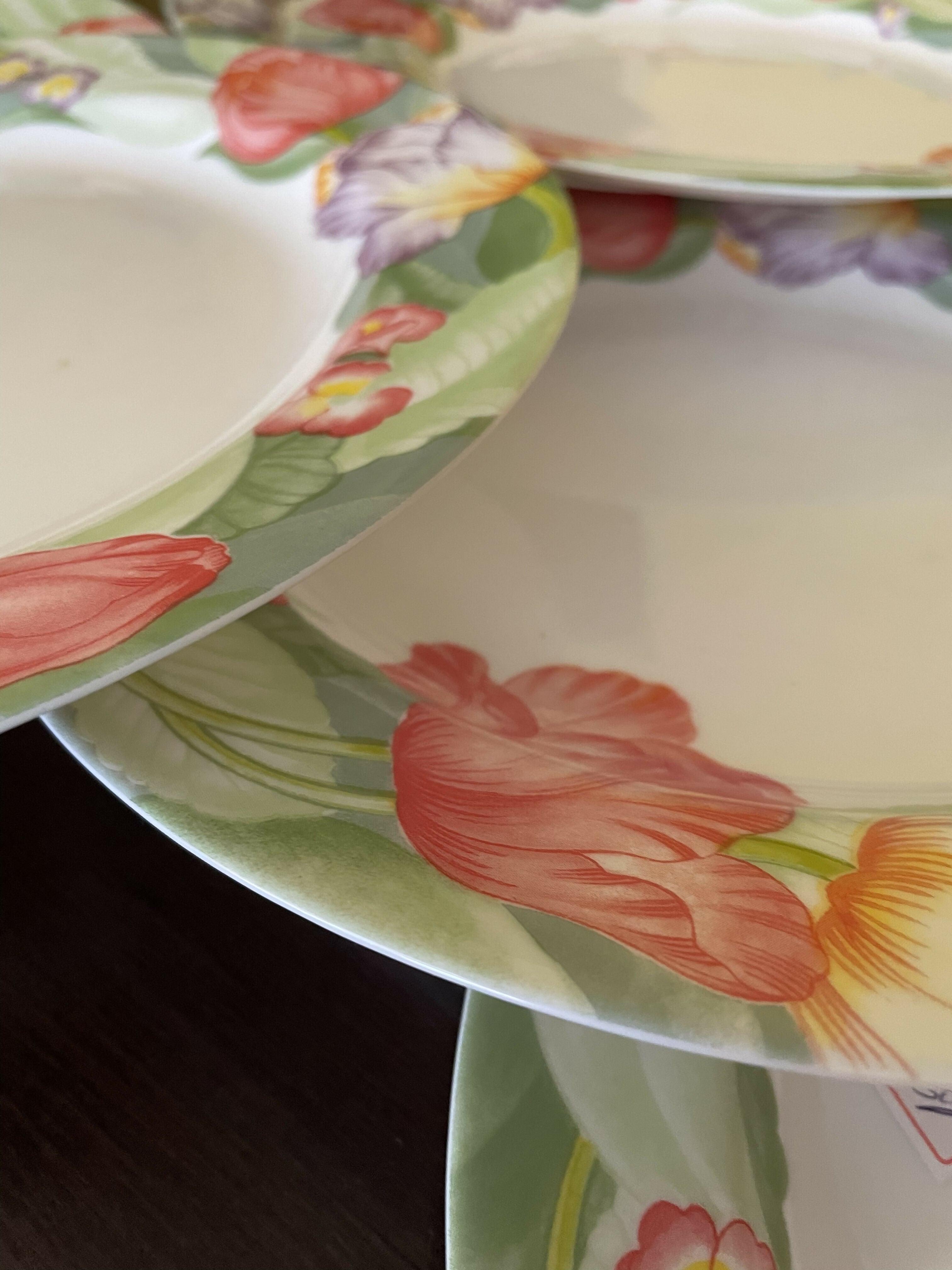 Jogo de pratos rasos franceses