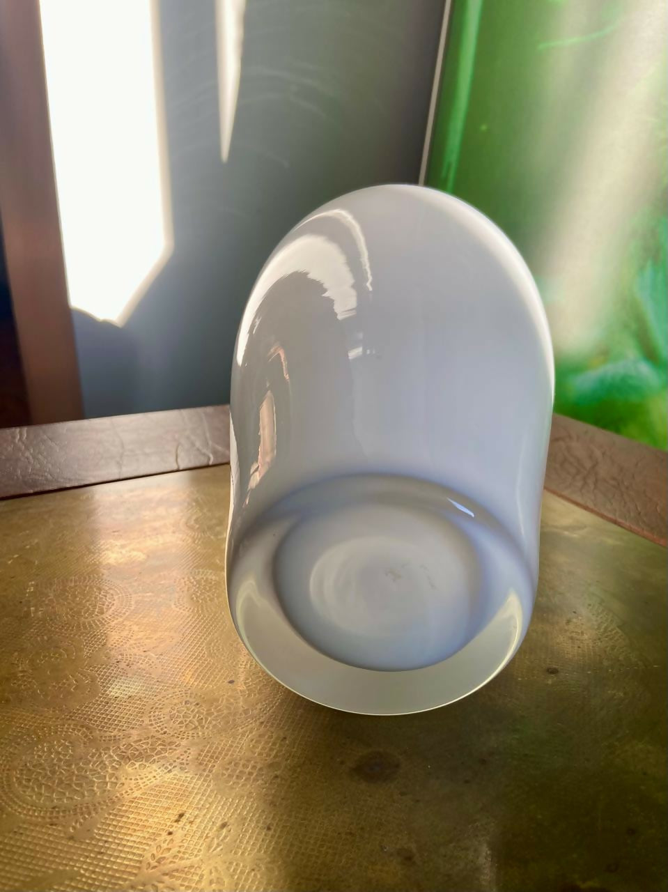 Vaso italiano em vidro leitoso (DMCPS_265)