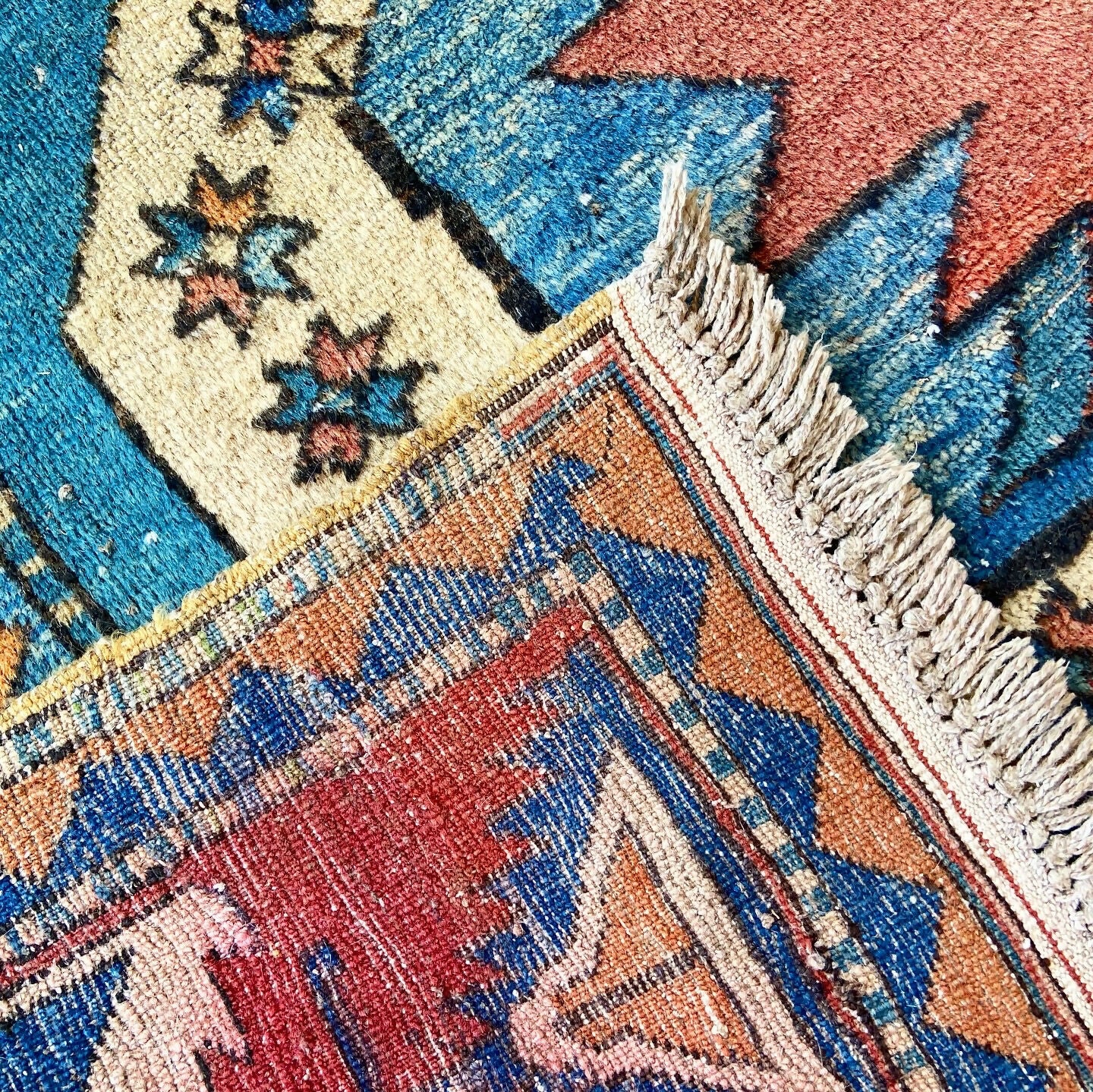 Tapete caucasiano 100% lã