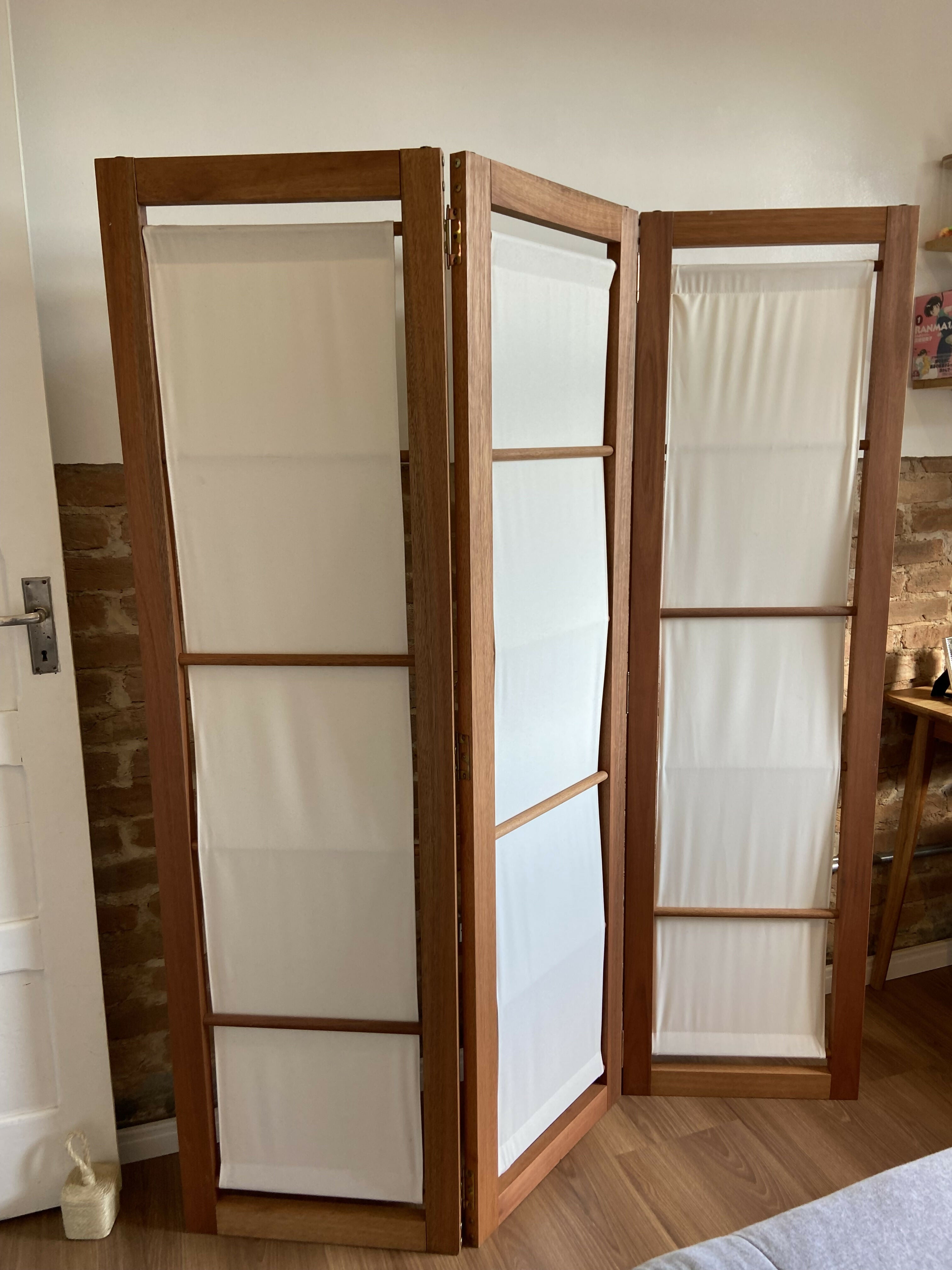 Biombo japonês estilo shoji oriental