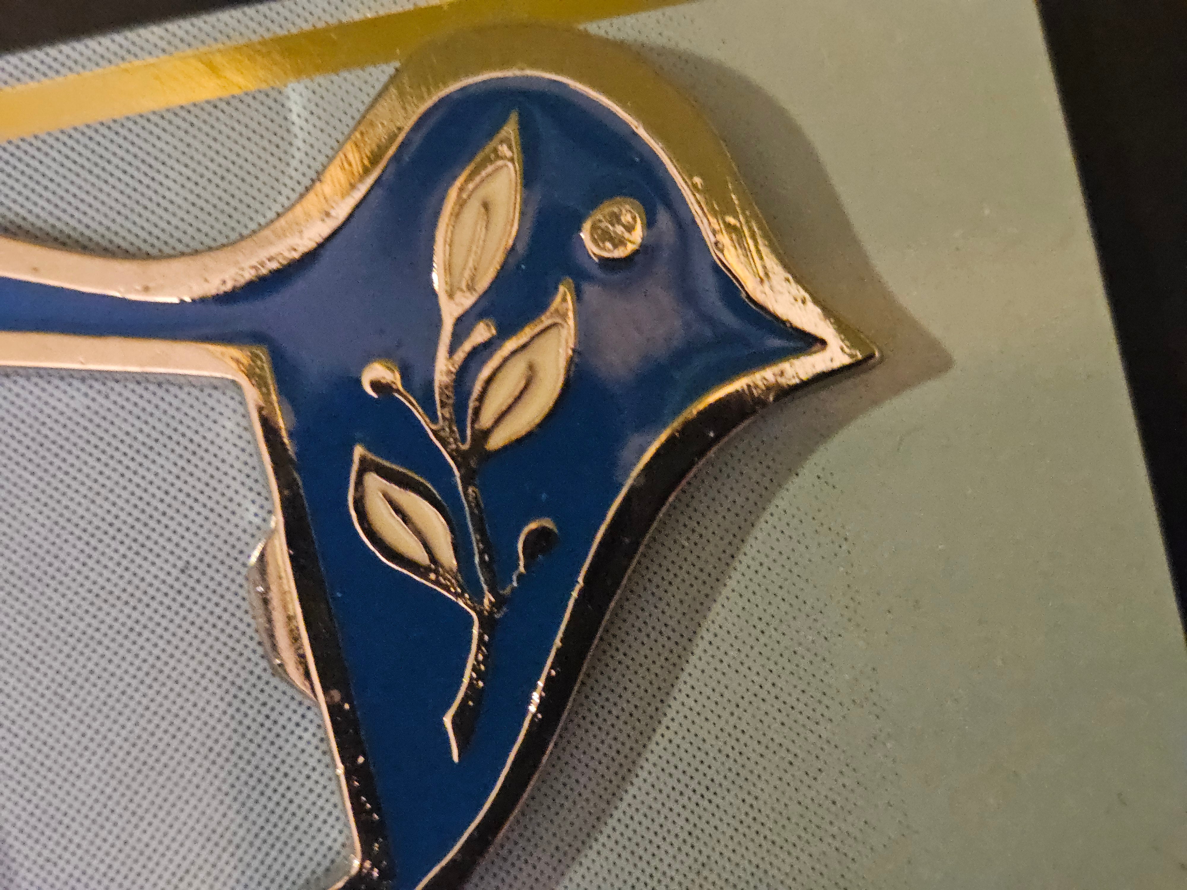 Abridor de Garrafas Vintage Jerusalém - Leibovitch Halamit (Novo) Pomba da Paz