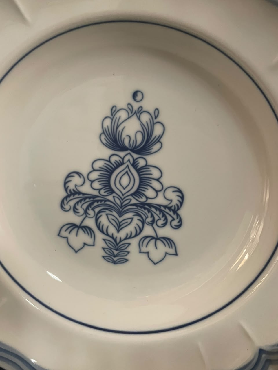 6 pratos de jantar em porcelana espanhola Bidasoa