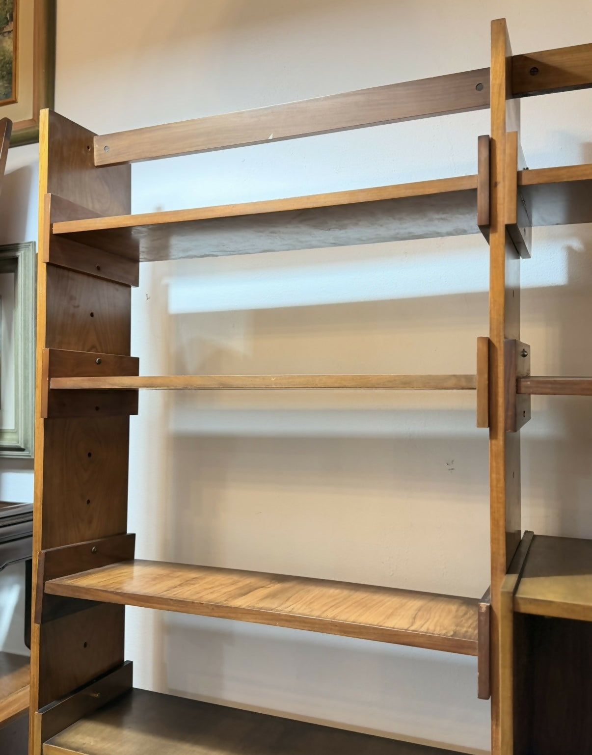 Estante modular em Caviúna, anos 60