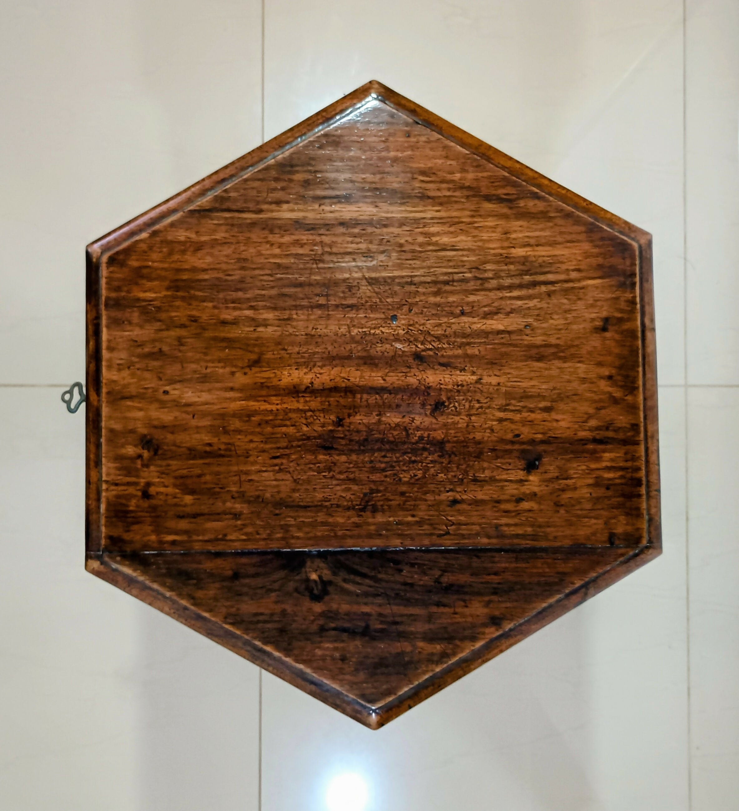 Mesa / Caixa imperial em jacarandá maciço