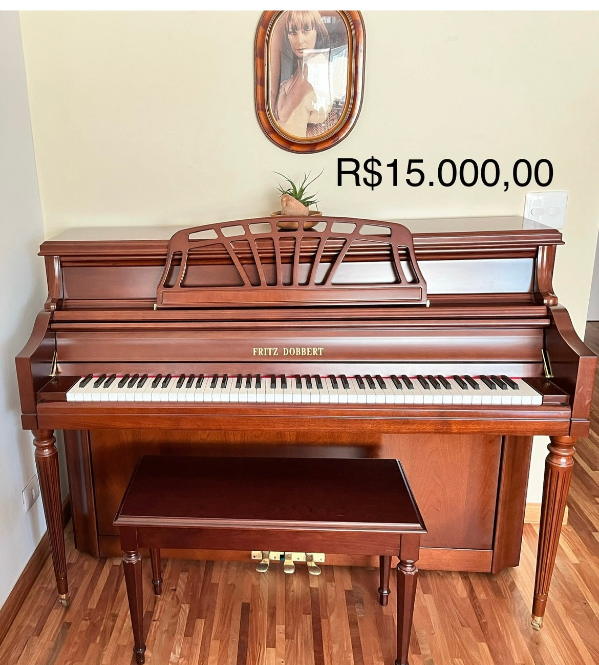 PIANO VERTICAL FRITZ DOOBERT
