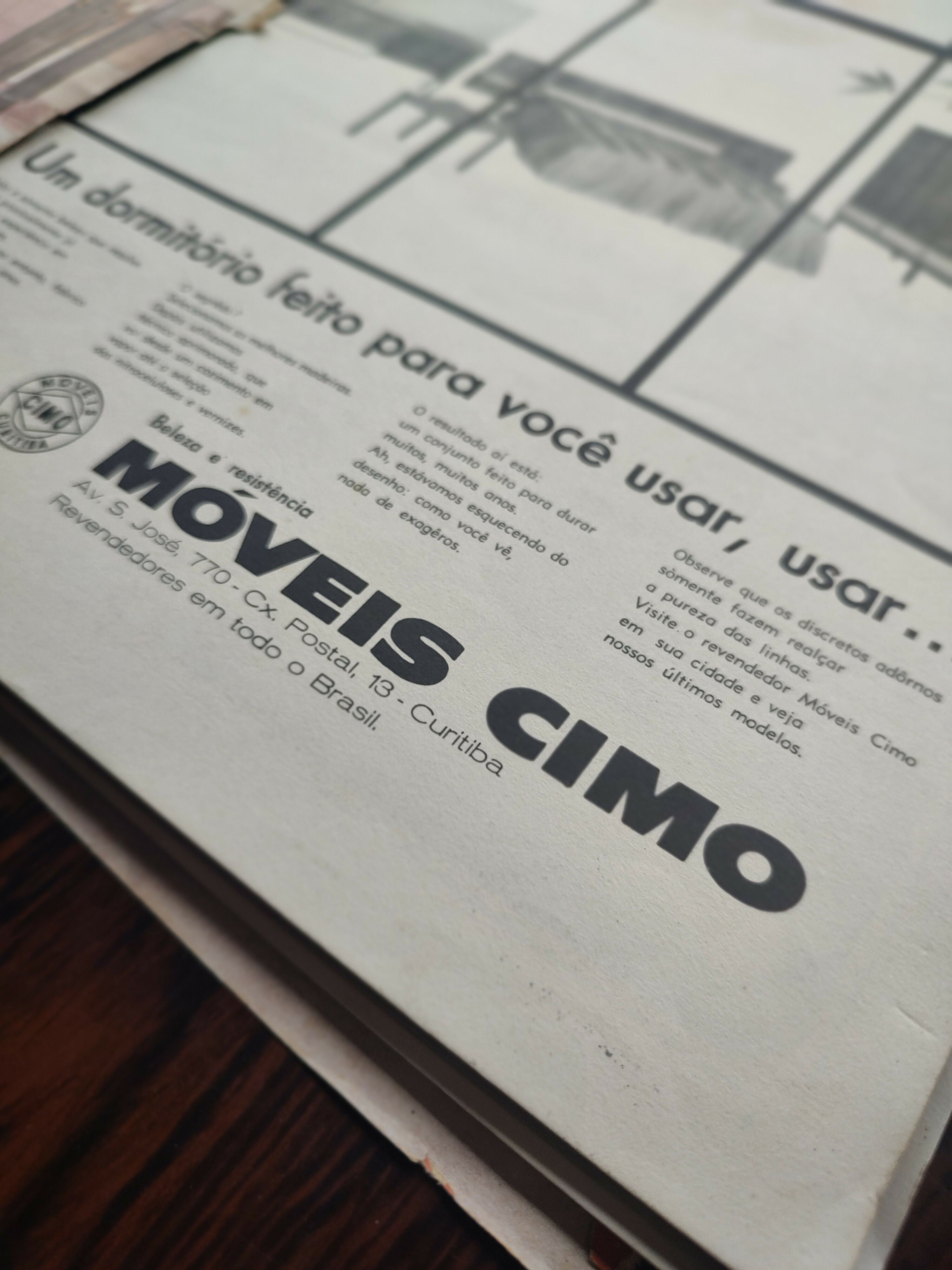 Antiga &quot;Revista Casa &amp; Jardim&quot; - 1968 (Capa Escritórios em Casa)