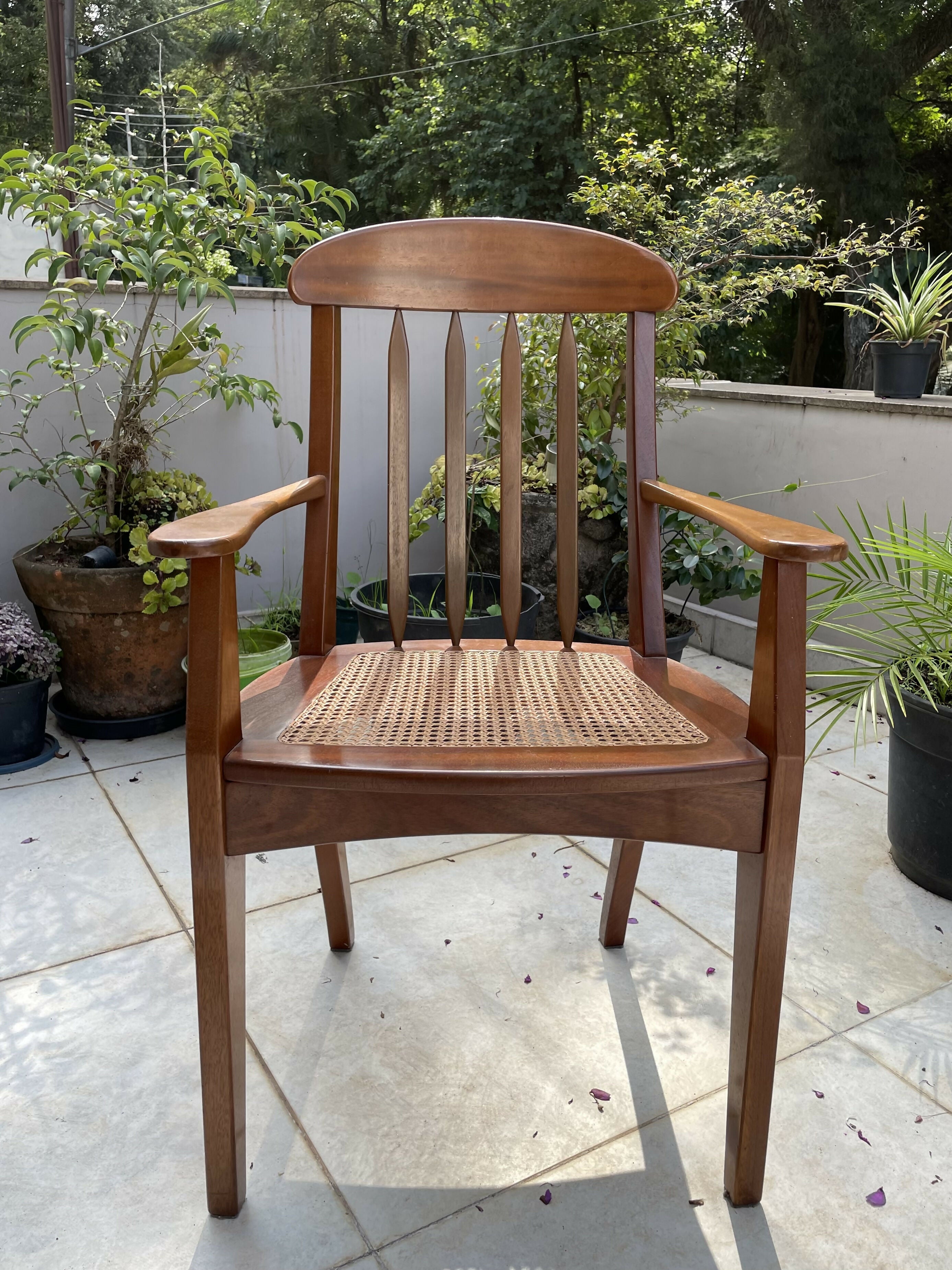 Cadeira com braço, Santa Cruz - Carlos Motta 1979 (Valor unitário)