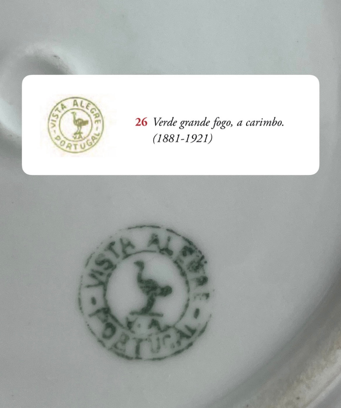 Conjunto de 9 Pratos antigos com motivos florais Vista Alegre | Portugal | 1881–1921