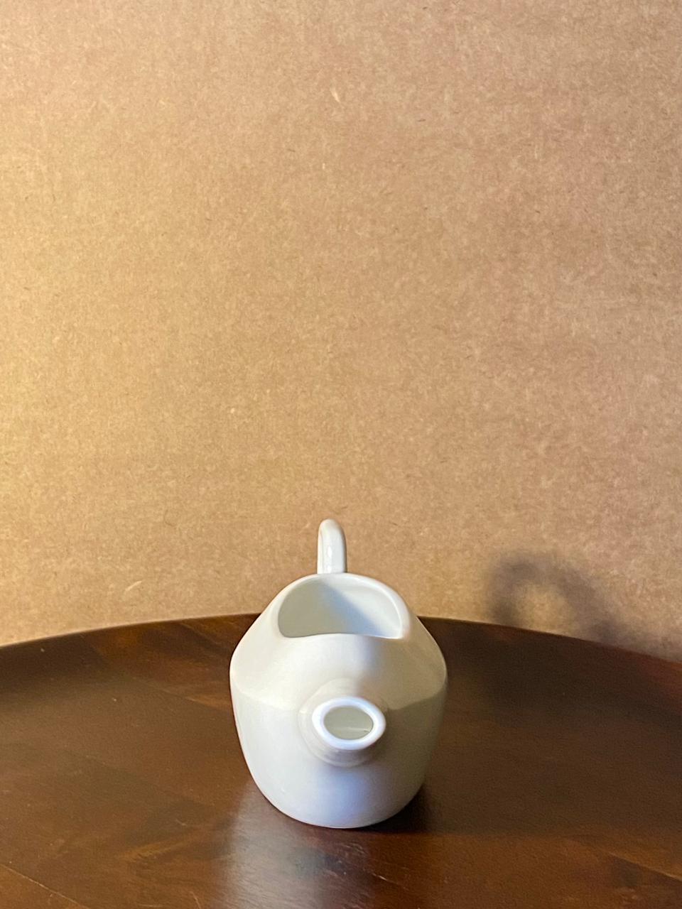 Pequena molheira em porcelana branca Mauá (DMCPS_311)
