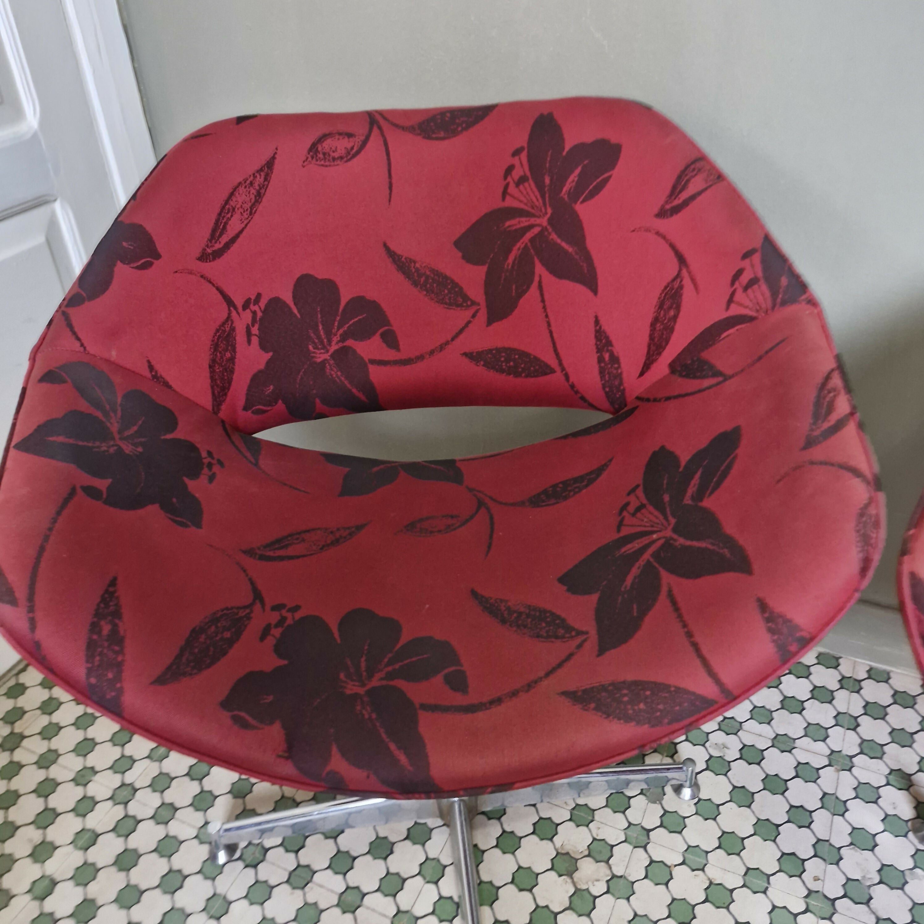 Par de Poltronas Giratórias