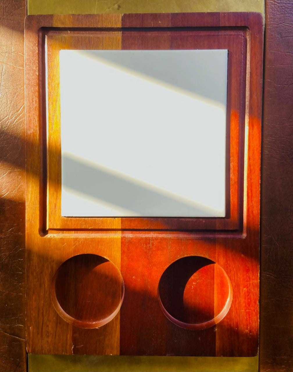 Bandeja com Azulejo e 2 Porta-Copos (DMCPS_071)