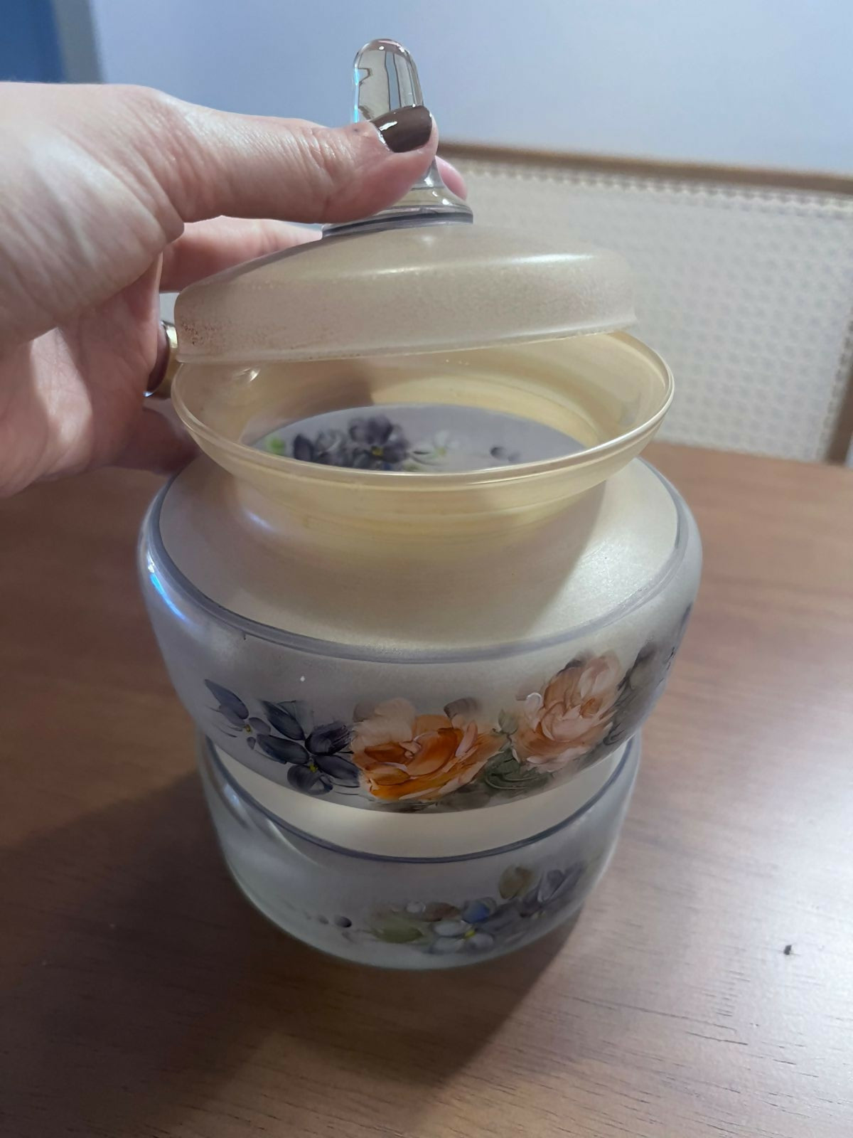 Bombonière em vidro