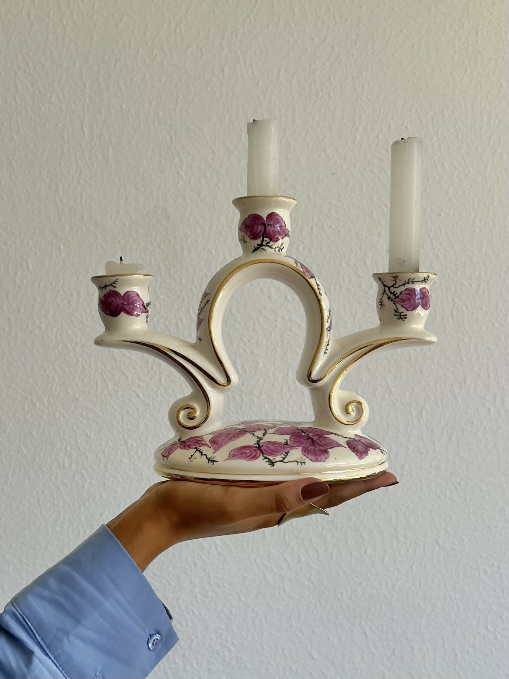 Castiçal triplo Weiss