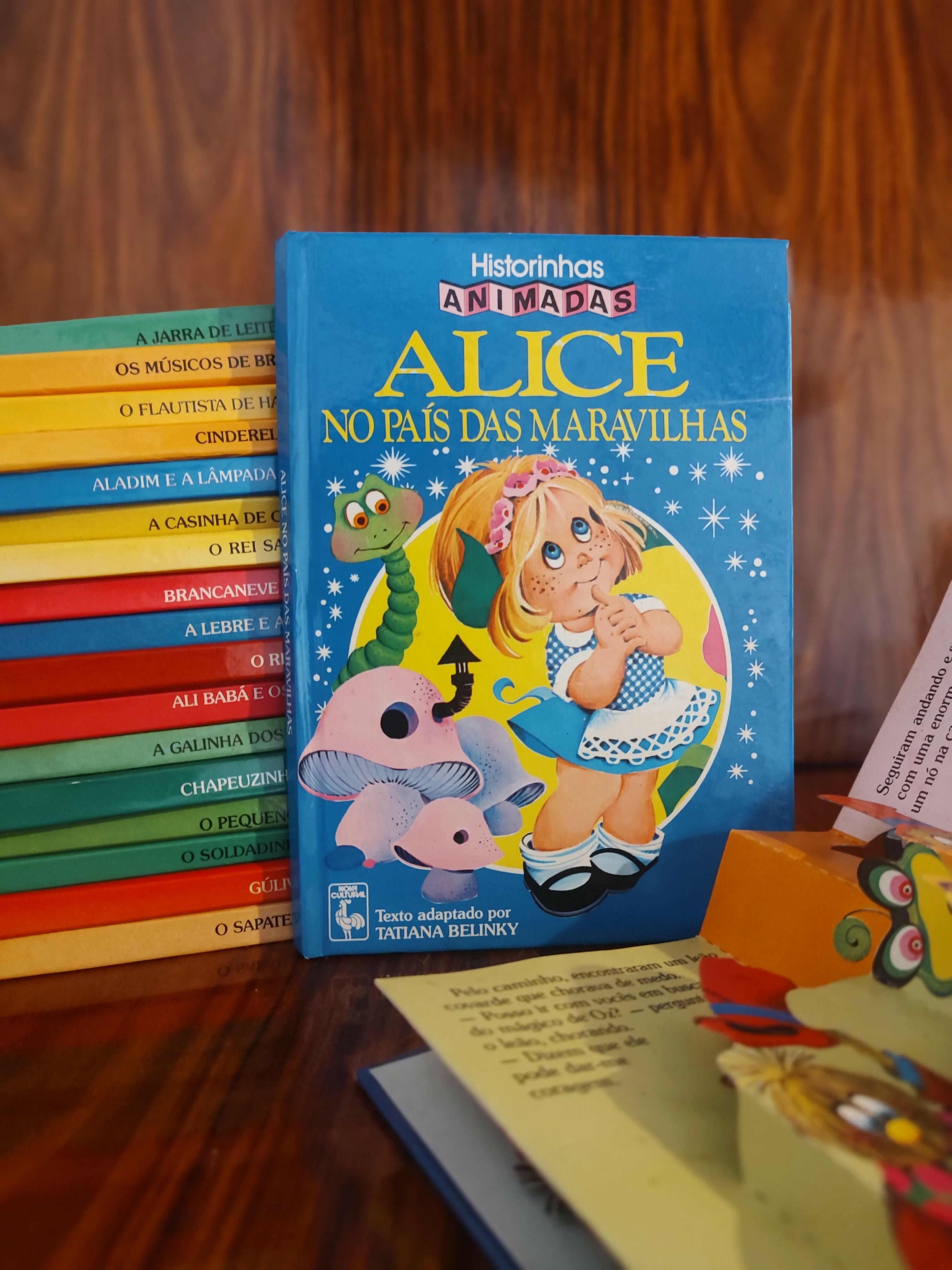 Coleção de 19 livros "Historinhas Animadas" Editora Nova Cultural - 1987