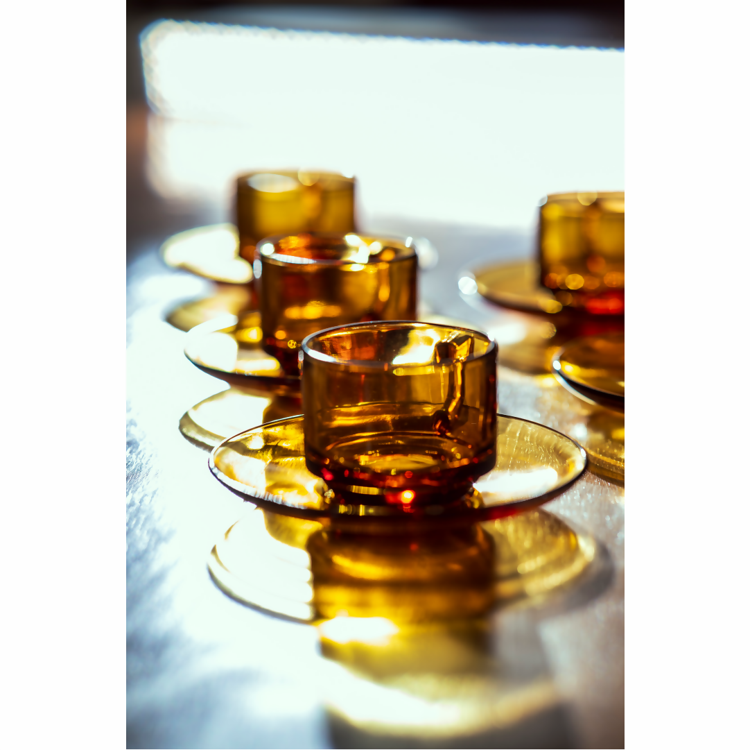 Conjunto 06 Xícaras - Vereco France - Caixa Original - Anos 60/70