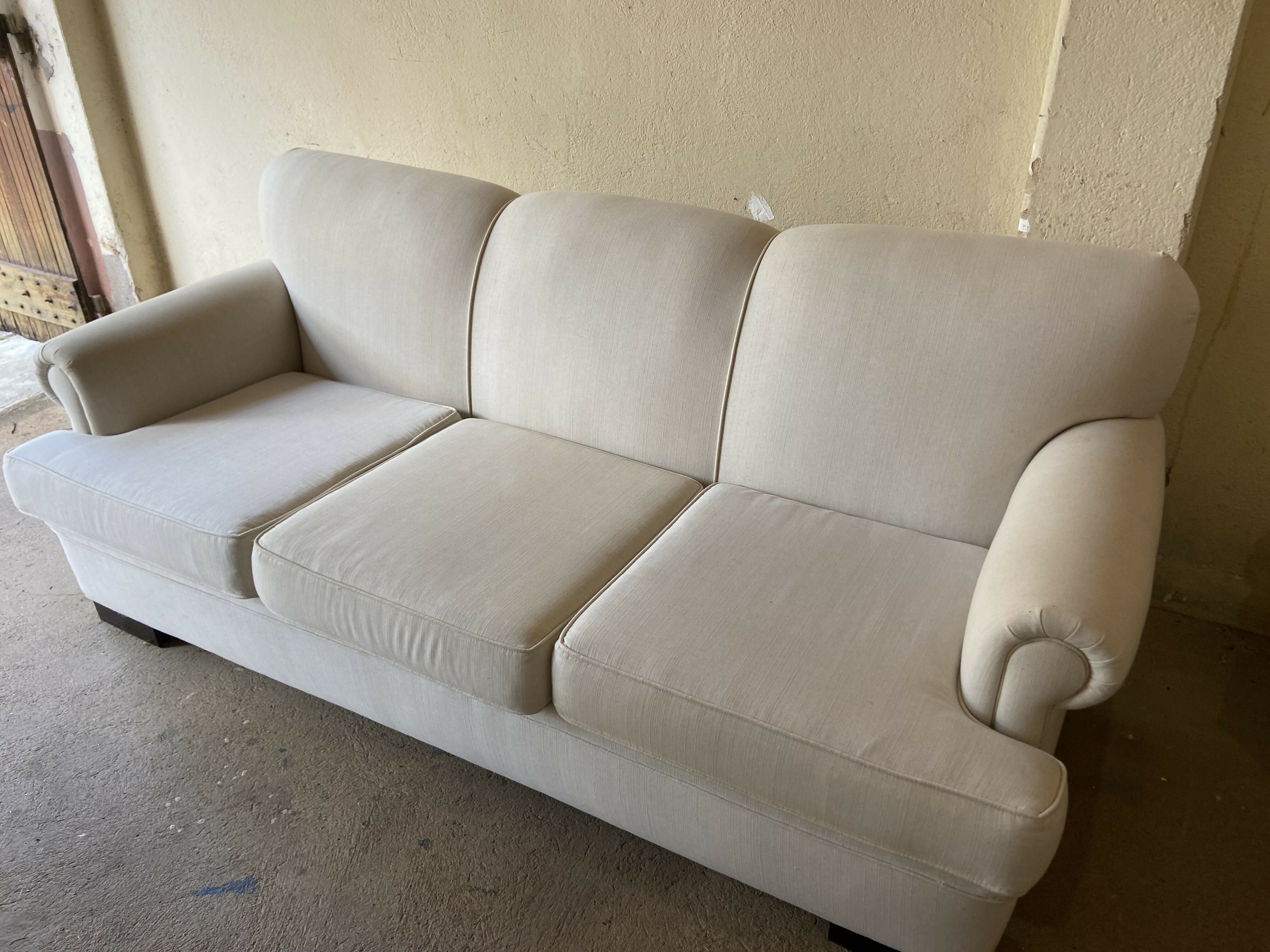 Sofá Clássico de 3 Lugares - Anos 90 - Impecável!