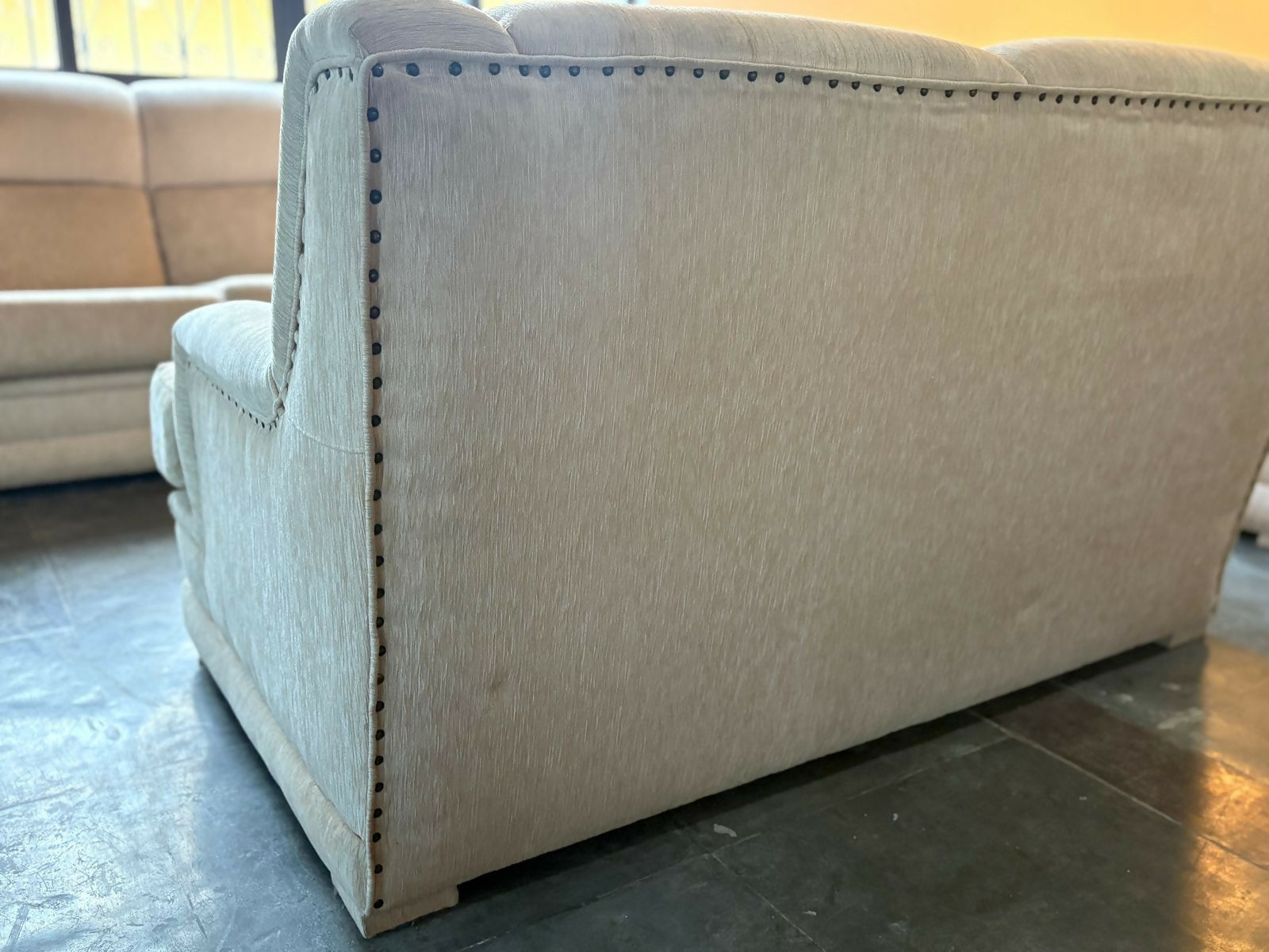 Conjunto de Sofás em Jacquard – 4, 2 e 1 lugar