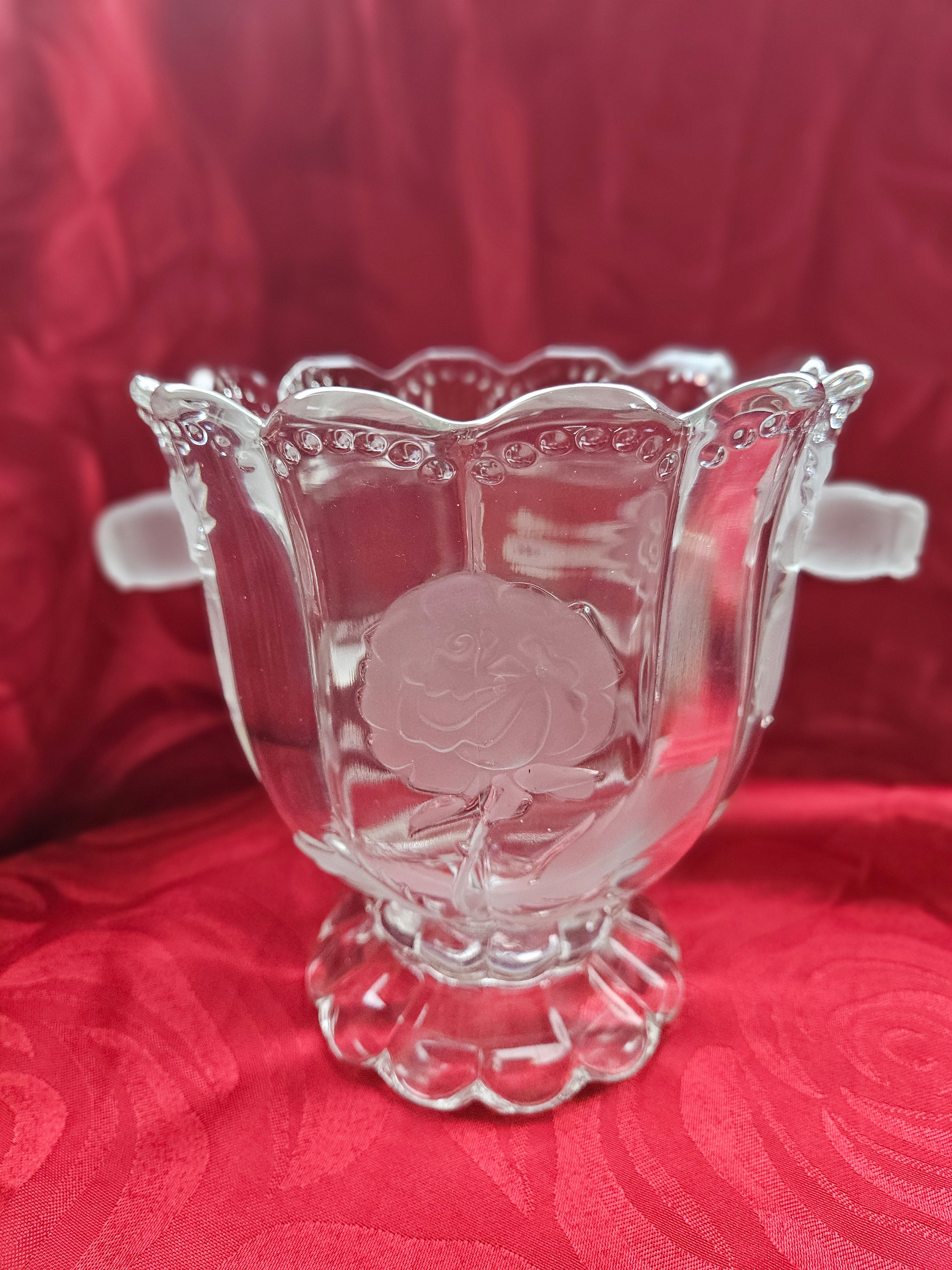 Vaso em Cristal da Boêmia Imperlux - Década de 60/70
