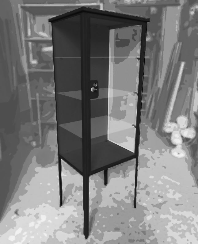 Cristaleira / Vitrine / Armário antigo de farmácia customizado