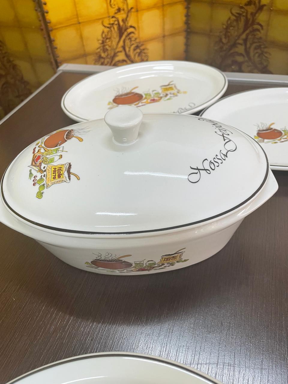 Jogo de pratos para feijoada Vintage