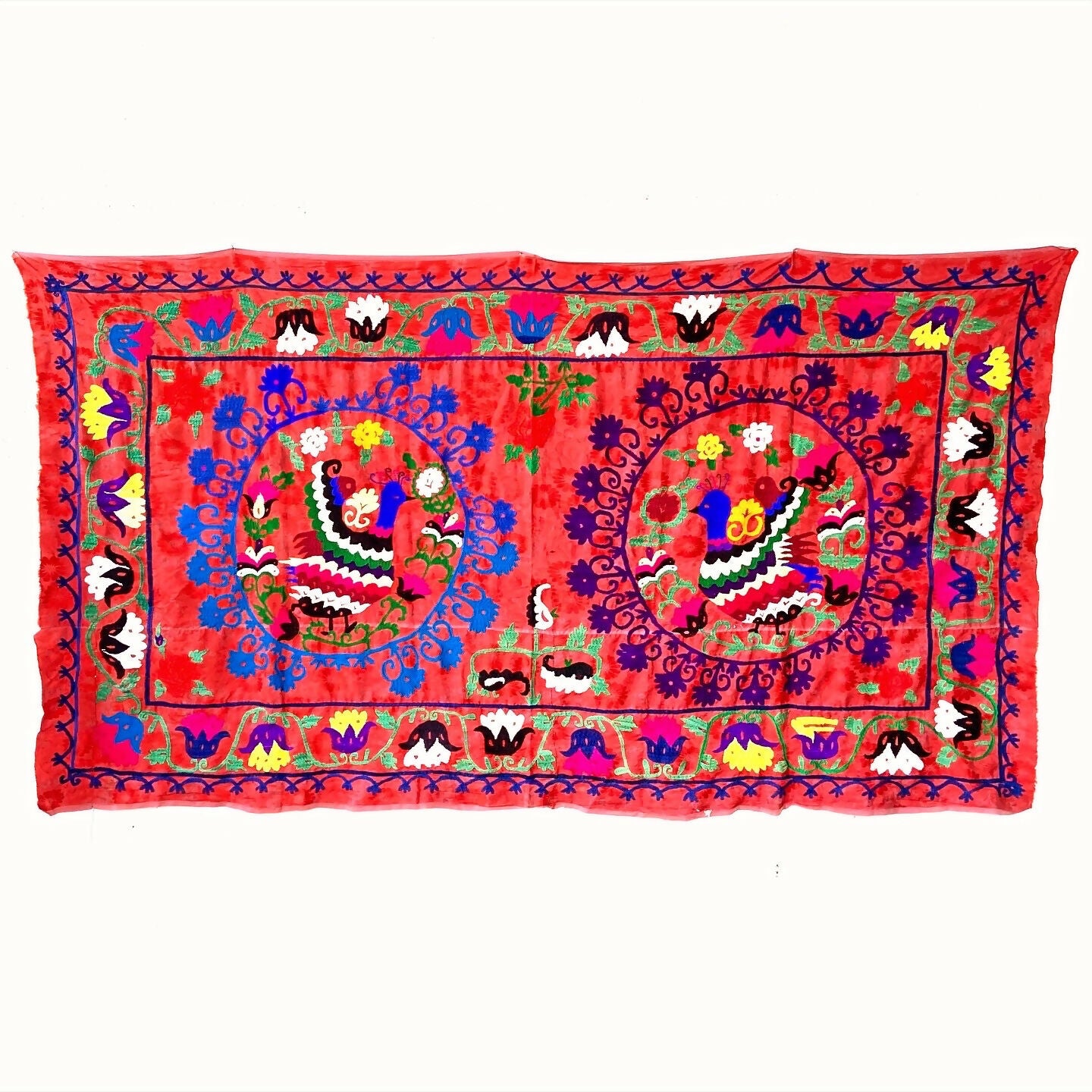 Bordado Suzani vindo do Uzbequistão