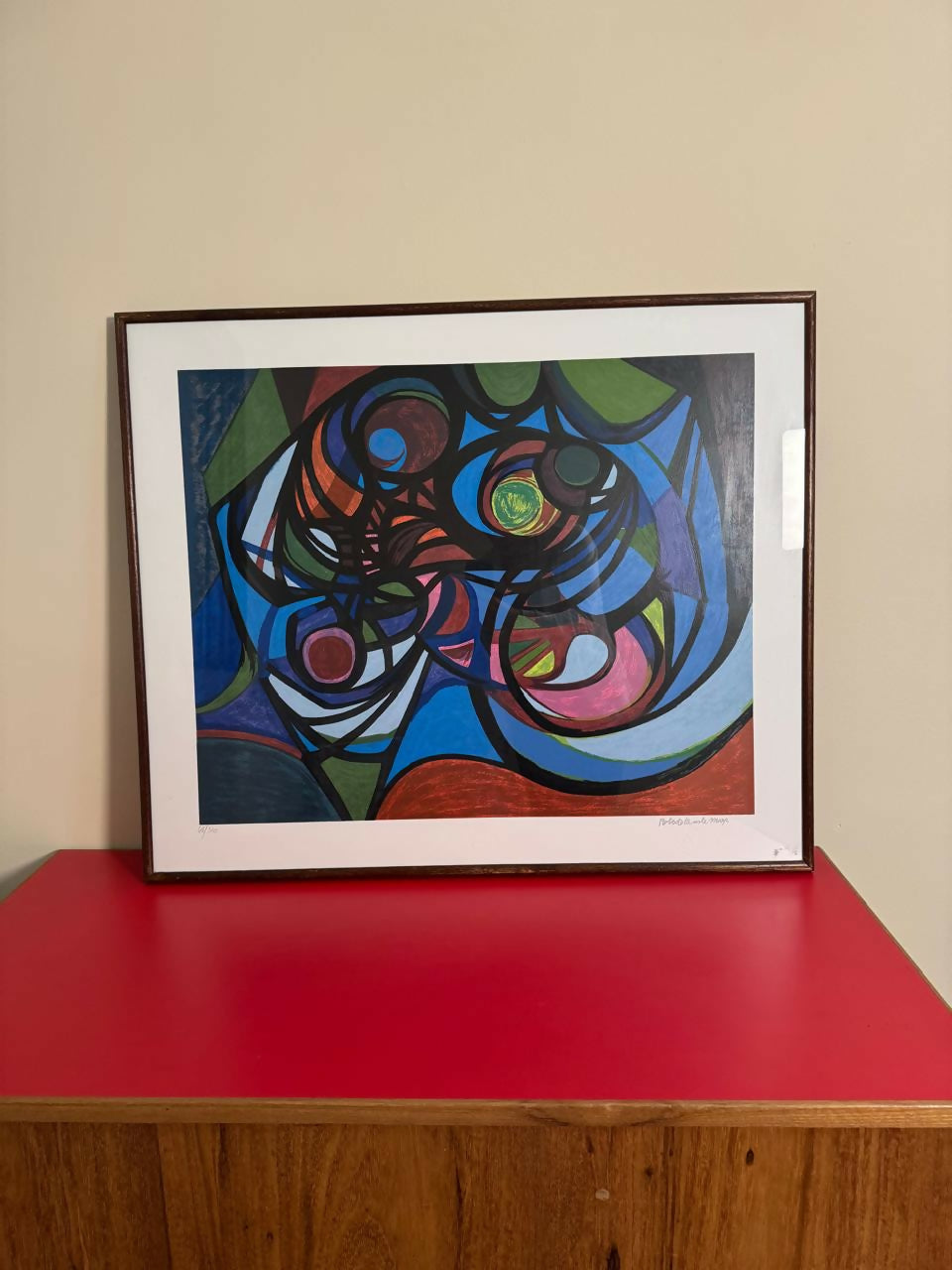 Serigrafia Roberto Burle Marx - Sem Título - 68/120