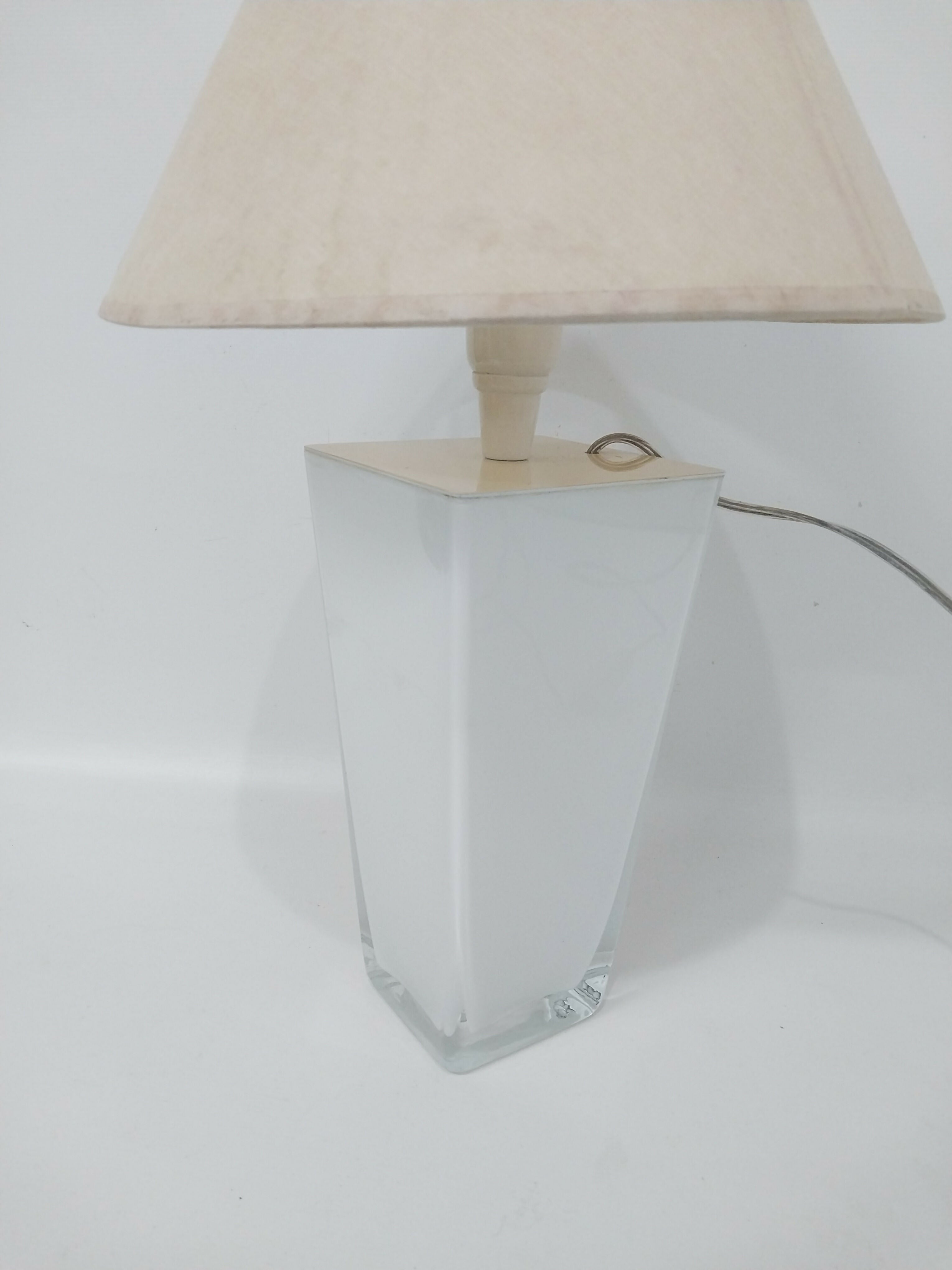 Abajur Design em Vidro