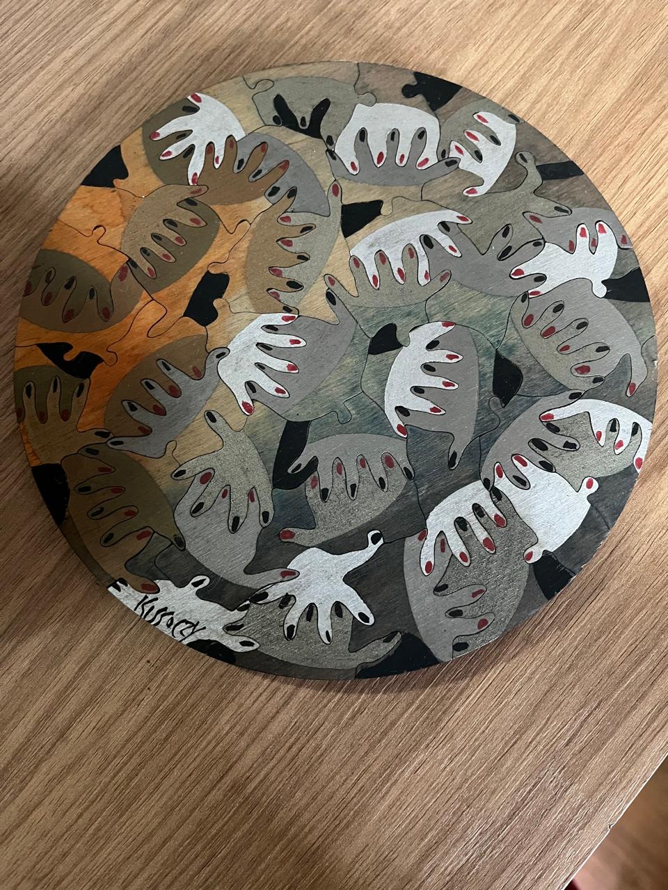 Puzzle artístico (quebra cabeça) - Kata Kissoczy