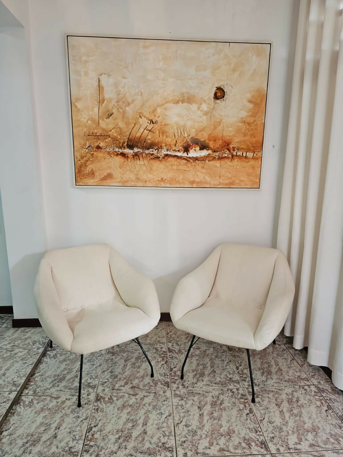 Par de poltronas "Concha" - Martin Eisler &amp; Carlo hauner ( Forma S.A)- 1954