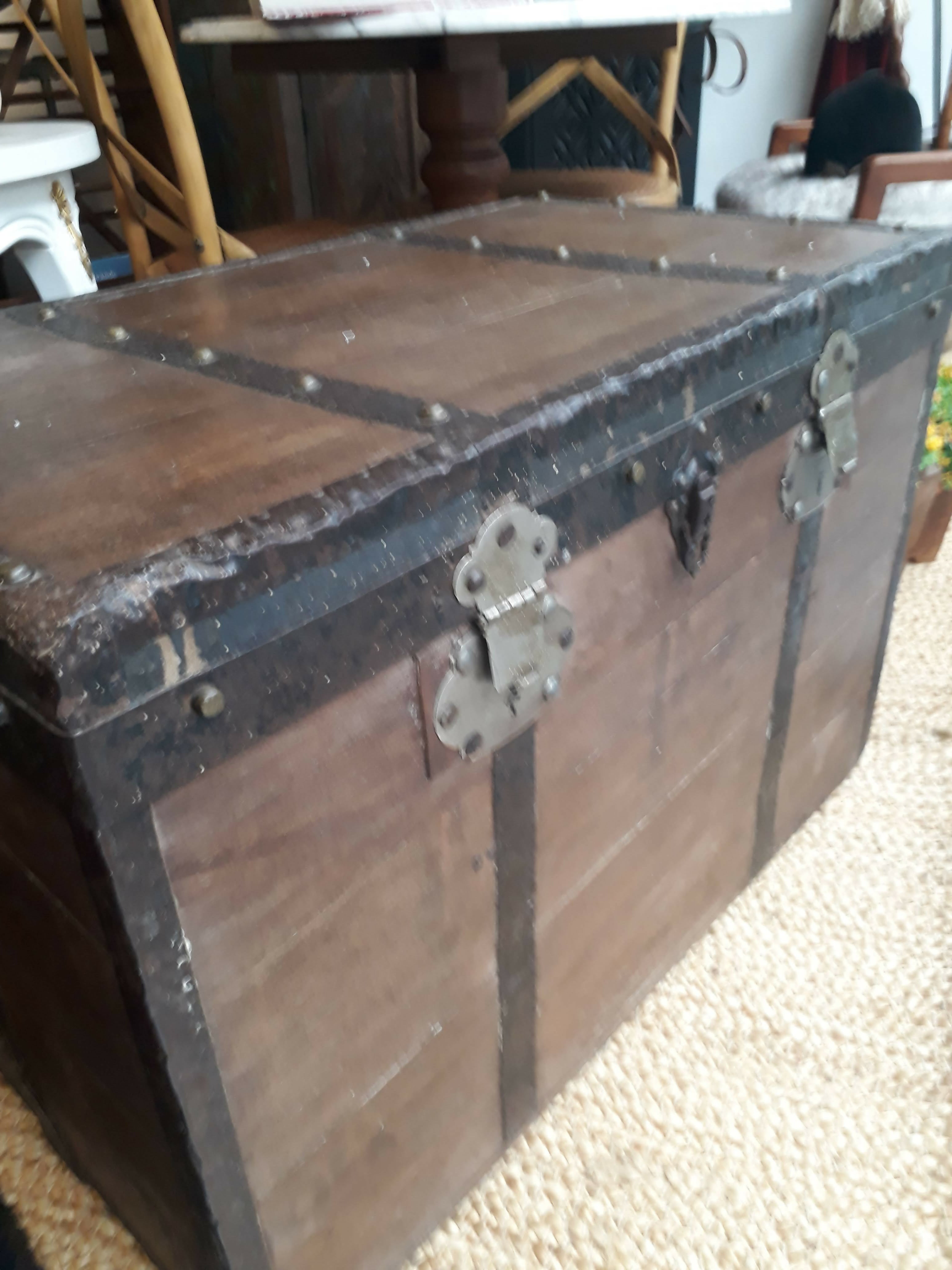 Baú Antiguidade- Baú de Viagem