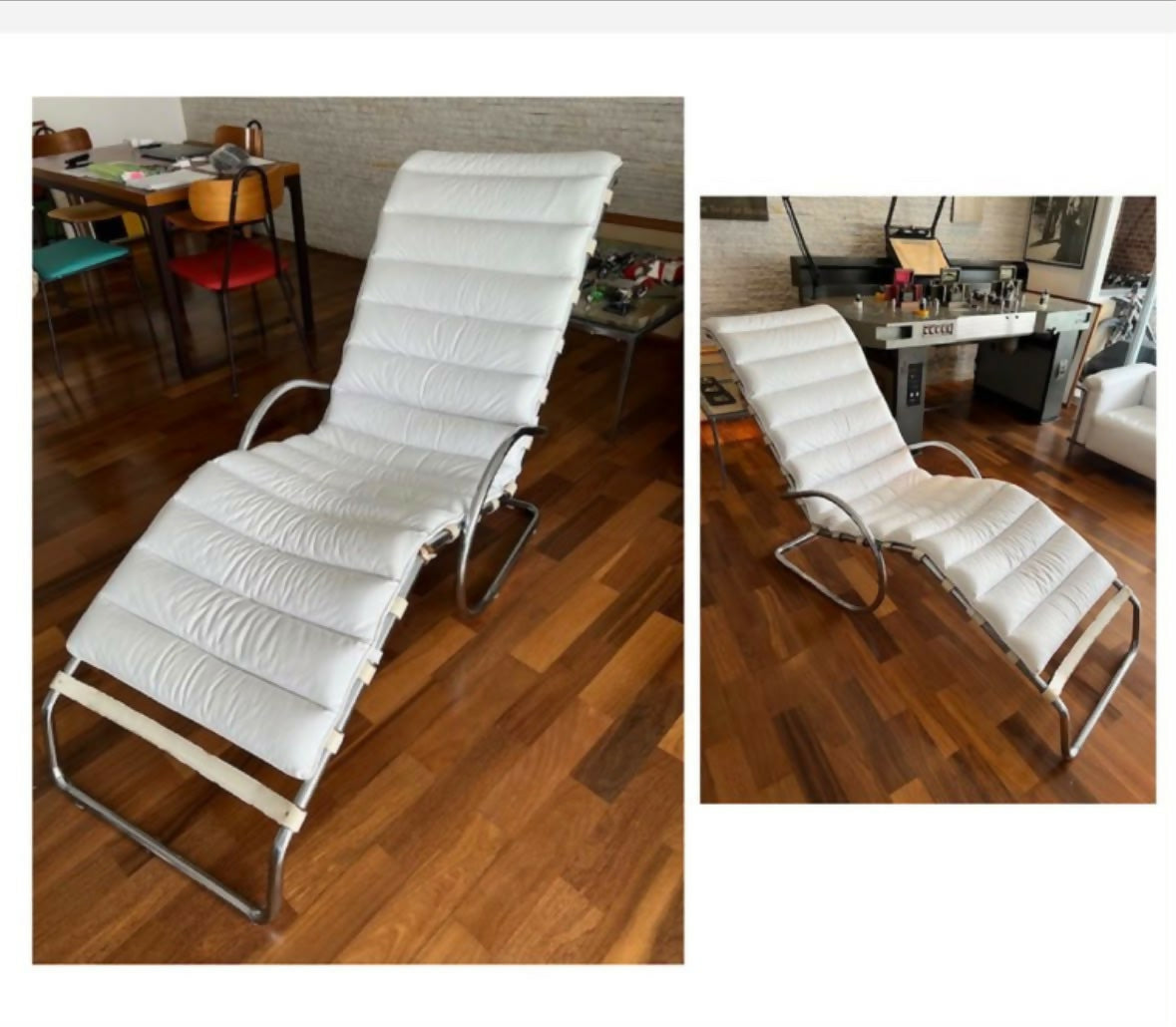 CHAISE LOUNGE MR MODELO 242 LUDWIG MIES VAN DER ROHE